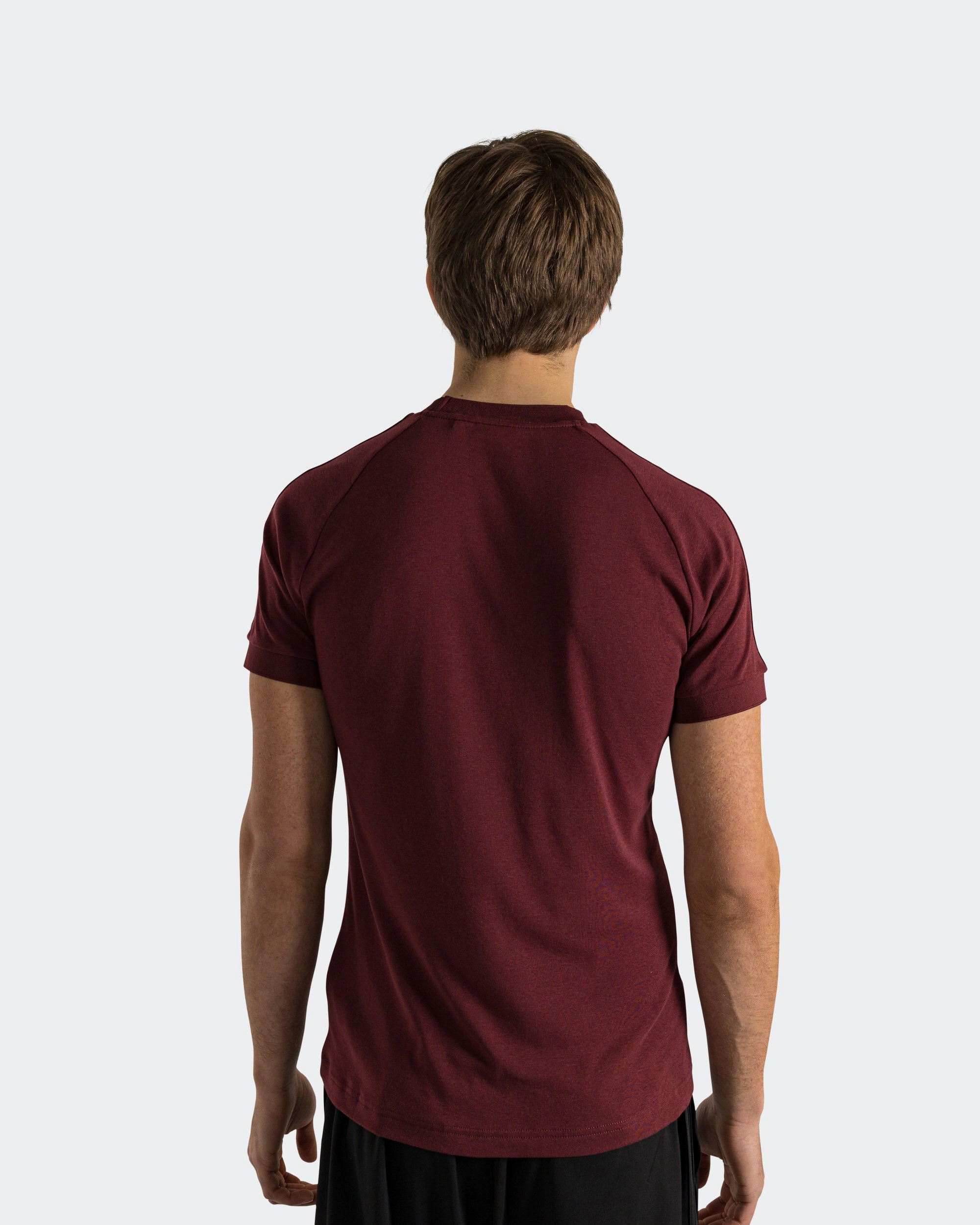 Cali Tee - Shadow Red Comfy Layering Street Ready
