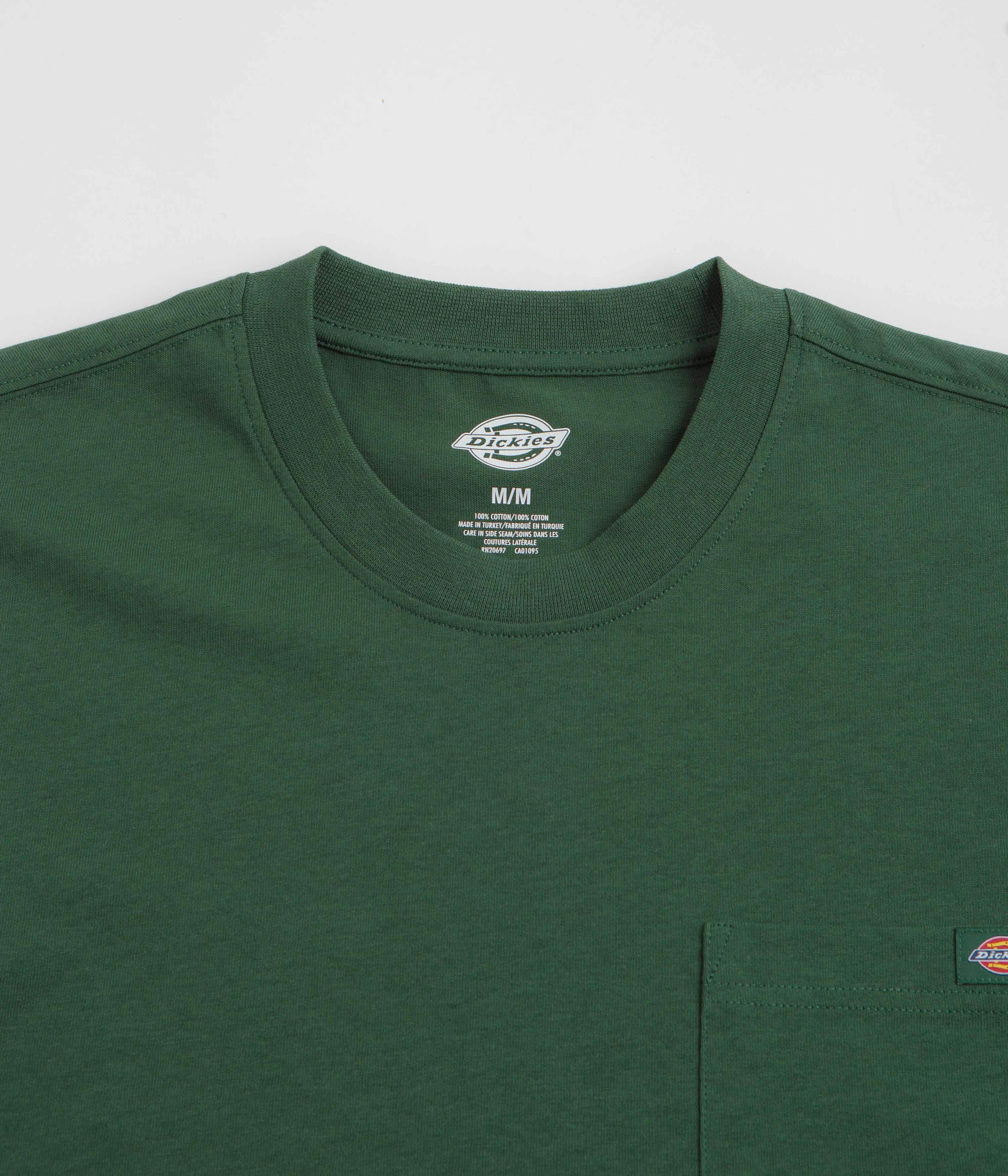 Dickies Luray Pocket T-Shirt - Pine Needle Green Classic timelessness Easy Style