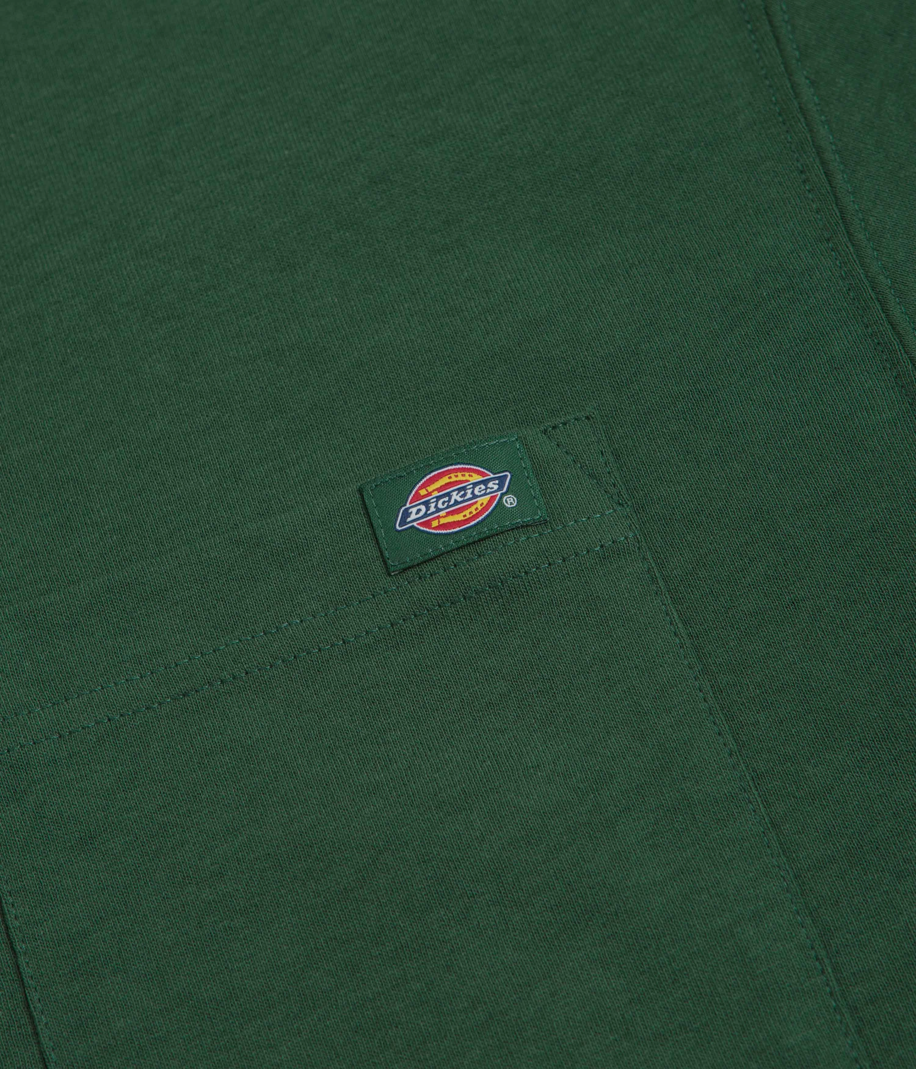 Dickies Luray Pocket T-Shirt - Pine Needle Green Unisex Core Fit for Everyone