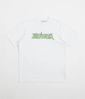 Butter Goods Encounter T-Shirt - White Moisture Management Fabric Odor Control Finish