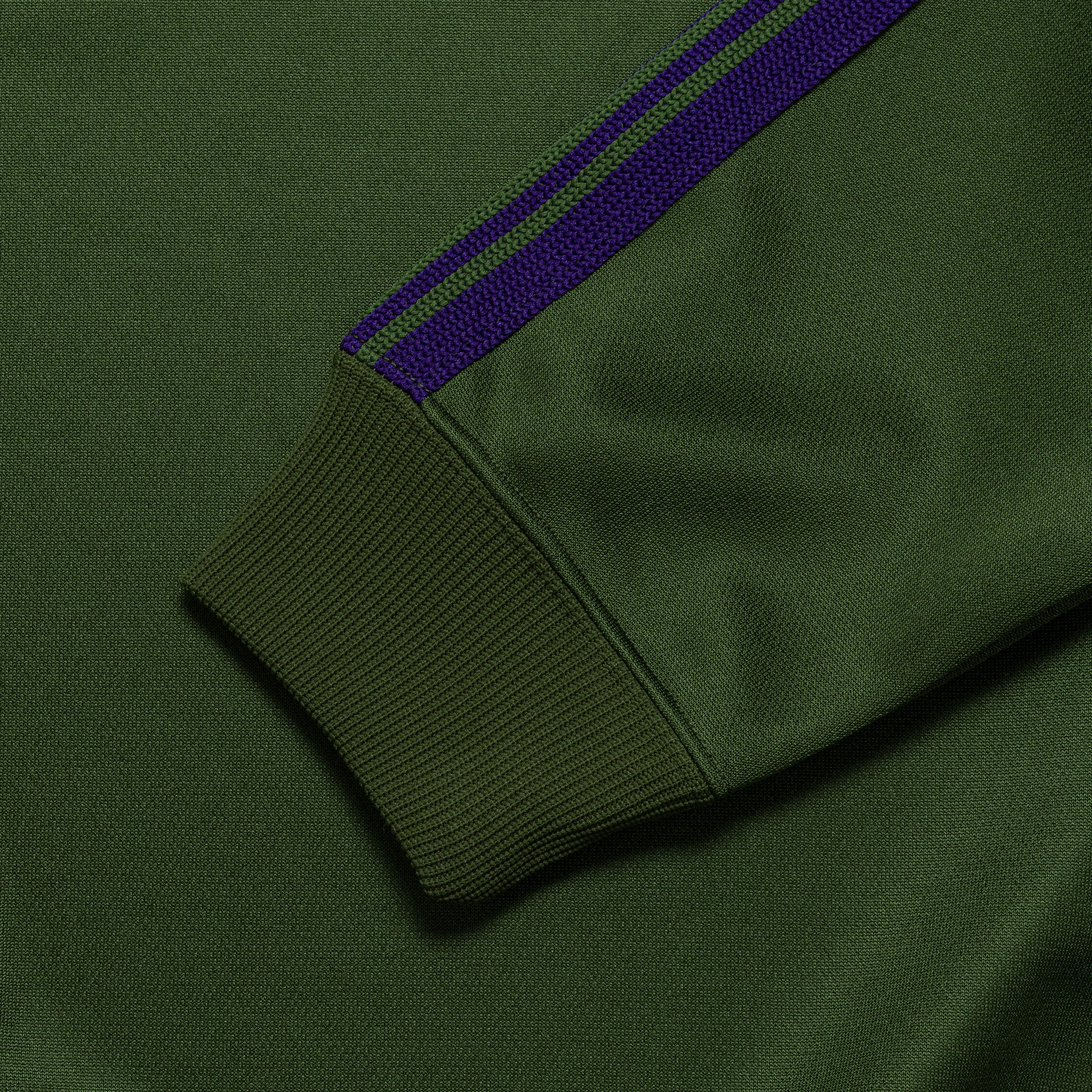 Track Crew - Ivy Green Poly Smooth Travel Comfort Fresh Chic