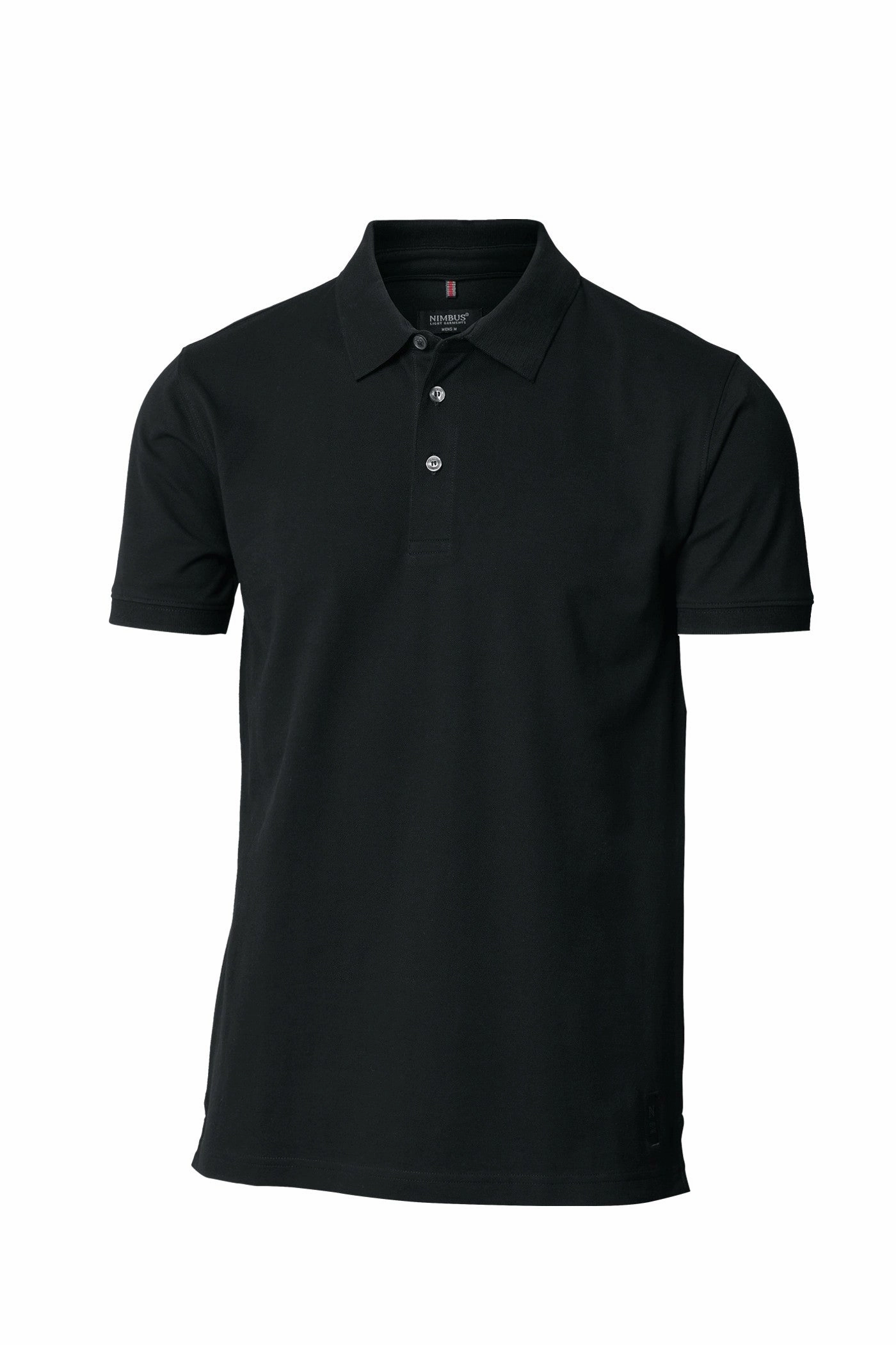 Chill Comfort Relaxed Neckline Harvard Stretch Deluxe Polo Shirt | BLACK