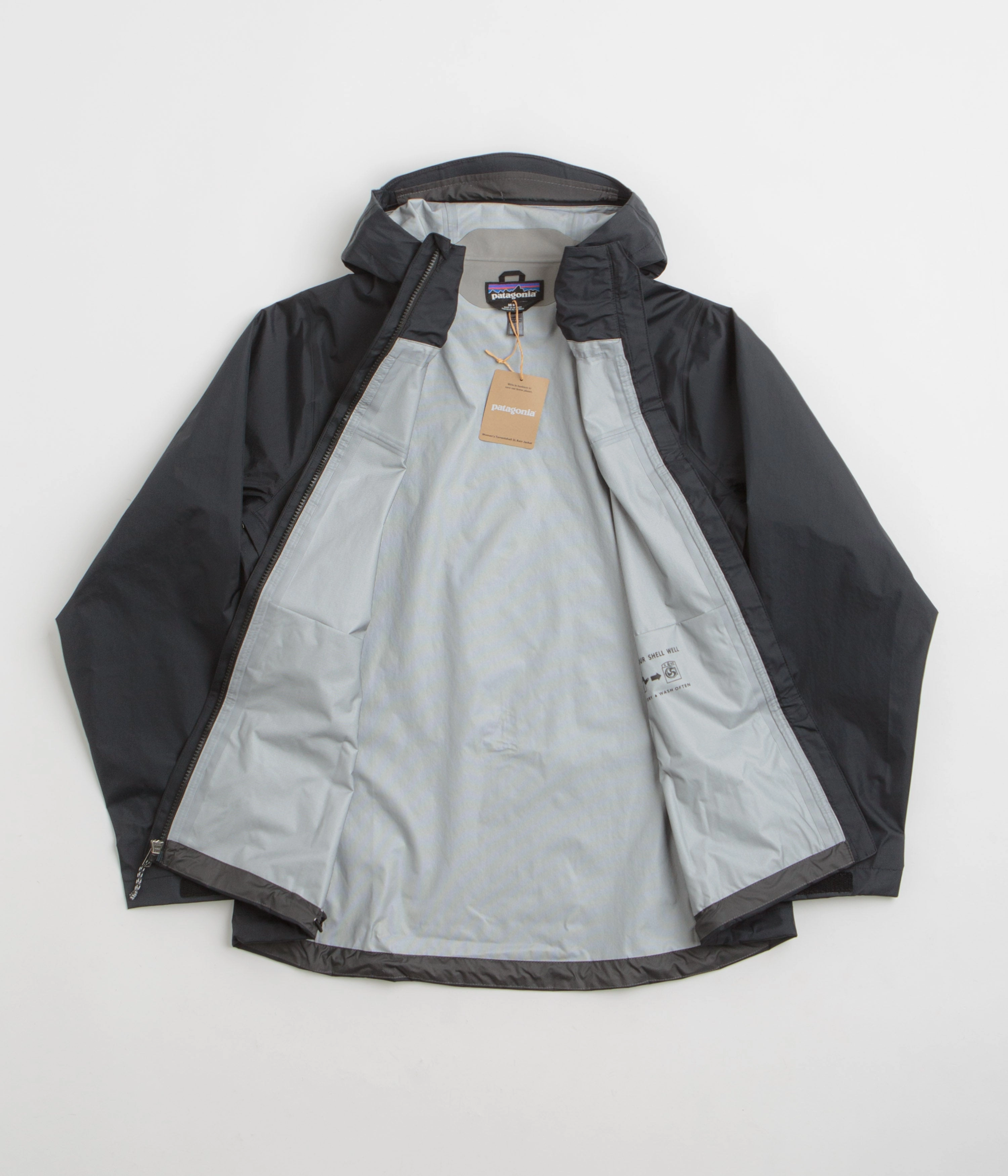 Patagonia Womens Torrentshell 3L Rain Jacket - Black All Daywear Alpine Conditions