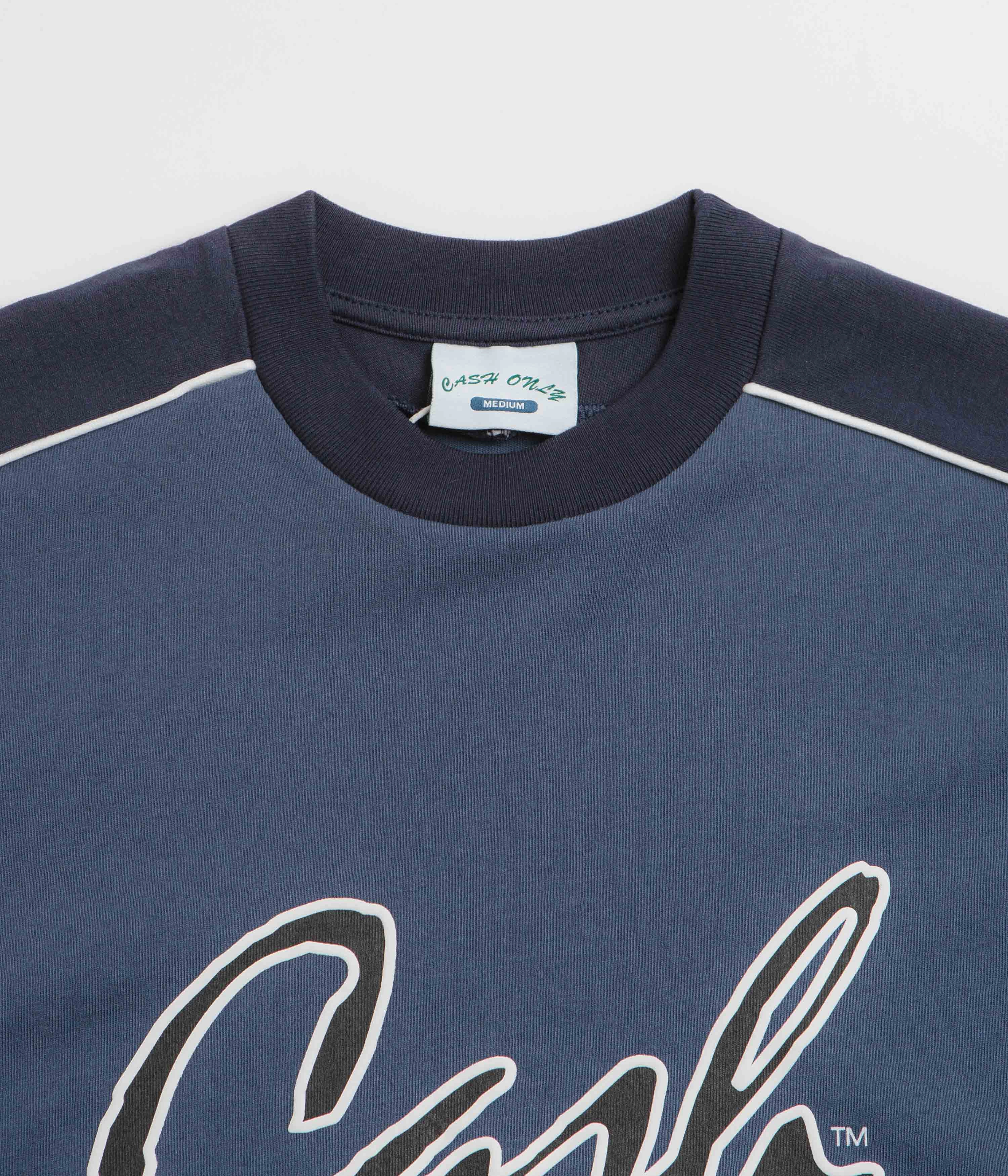 Cool Layer Wear Cash Only Pier T-Shirt - Denim