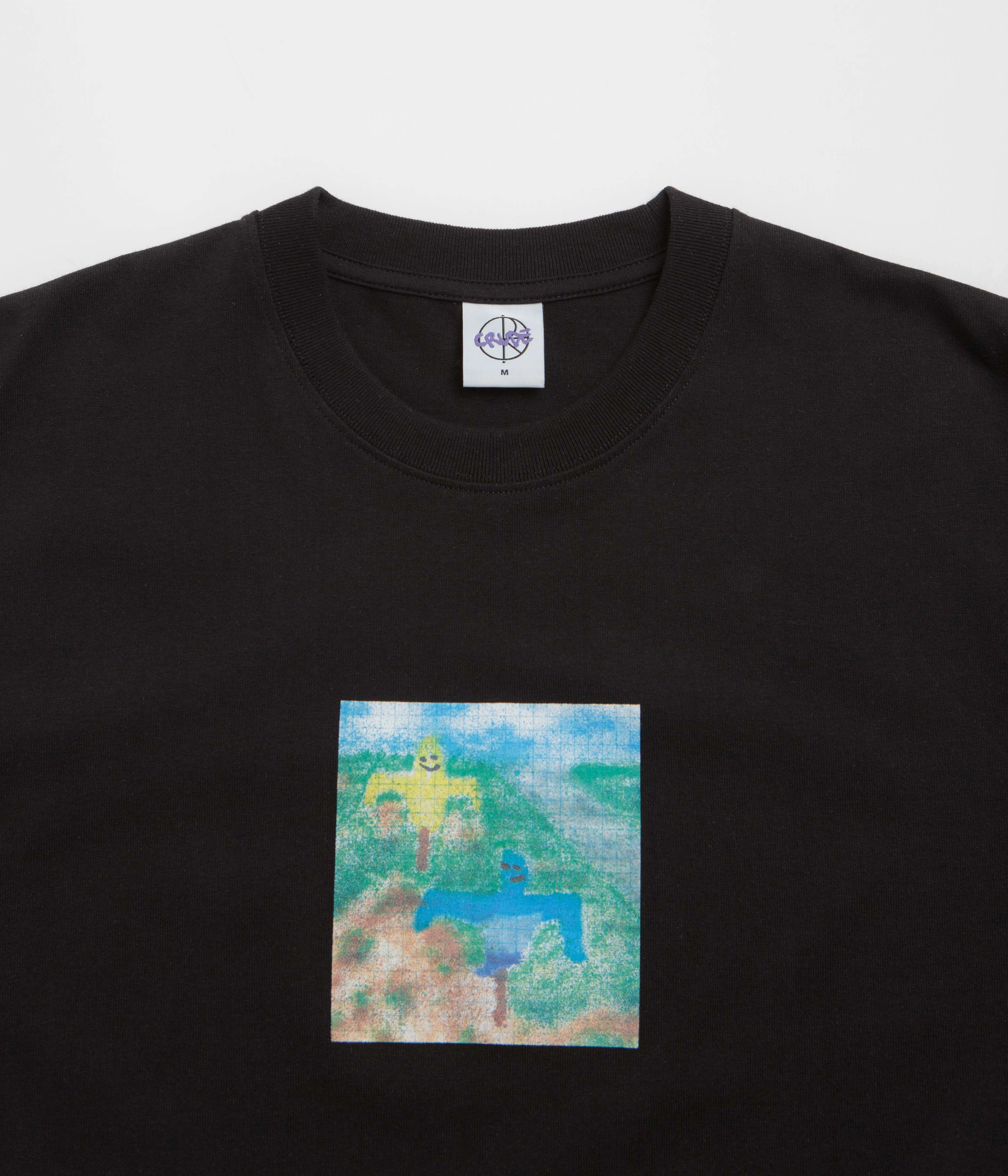 Polar Scarecrow T-Shirt - Black Stylish Layer Look Workout