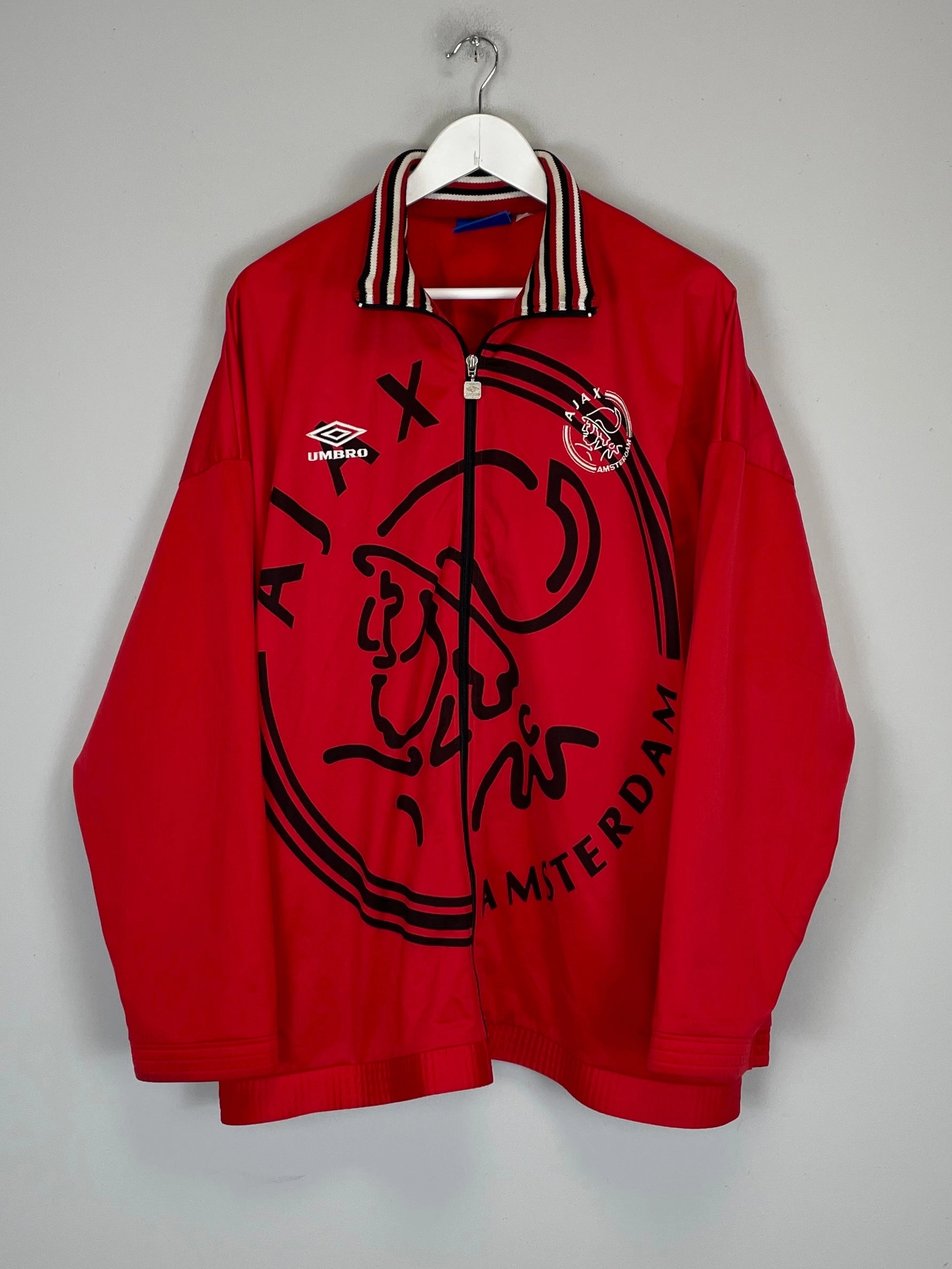 roller rink 1995/96 AJAX TRACK JACKET (XL) UMBRO