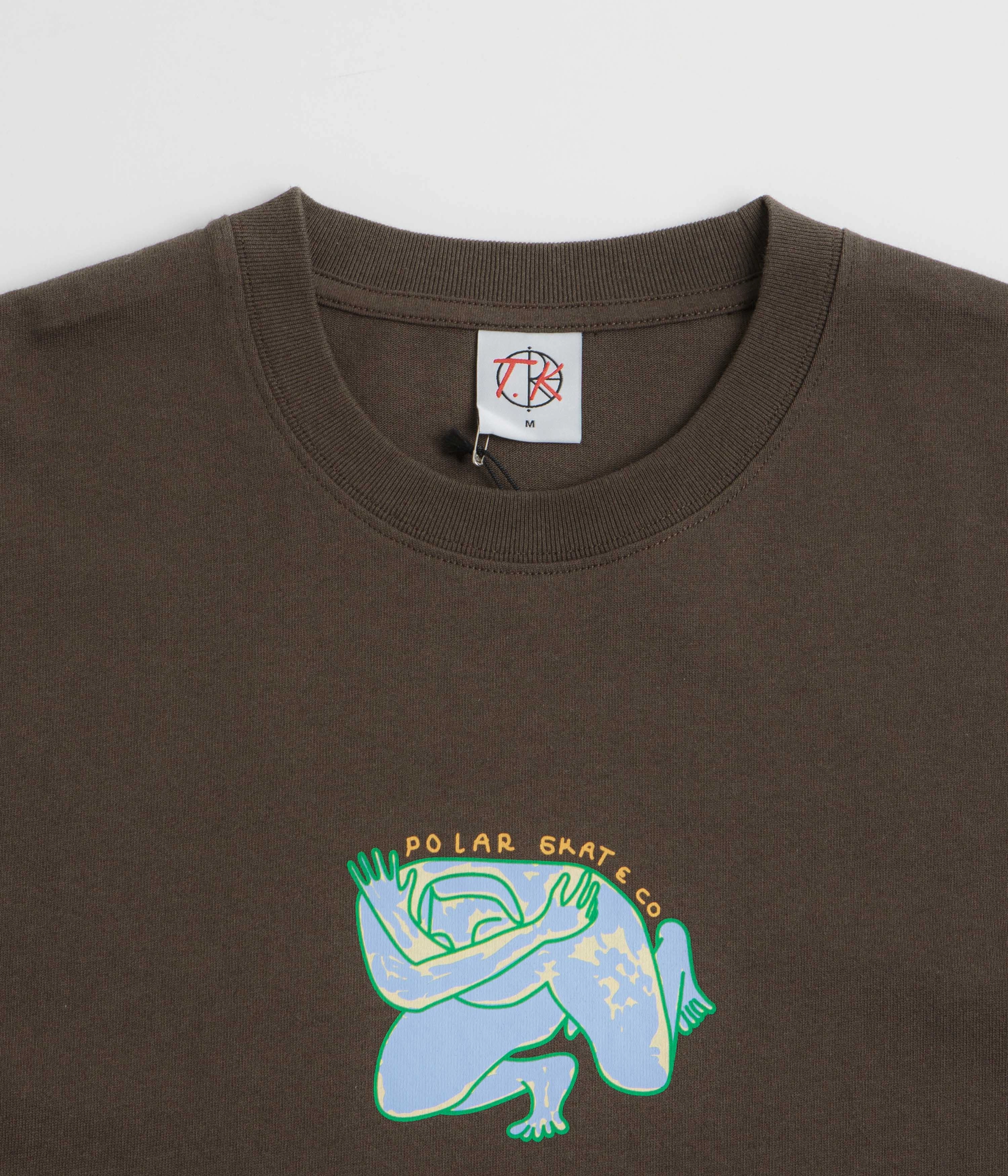 Polar Shy Bow T-Shirt - Brown Classic Design