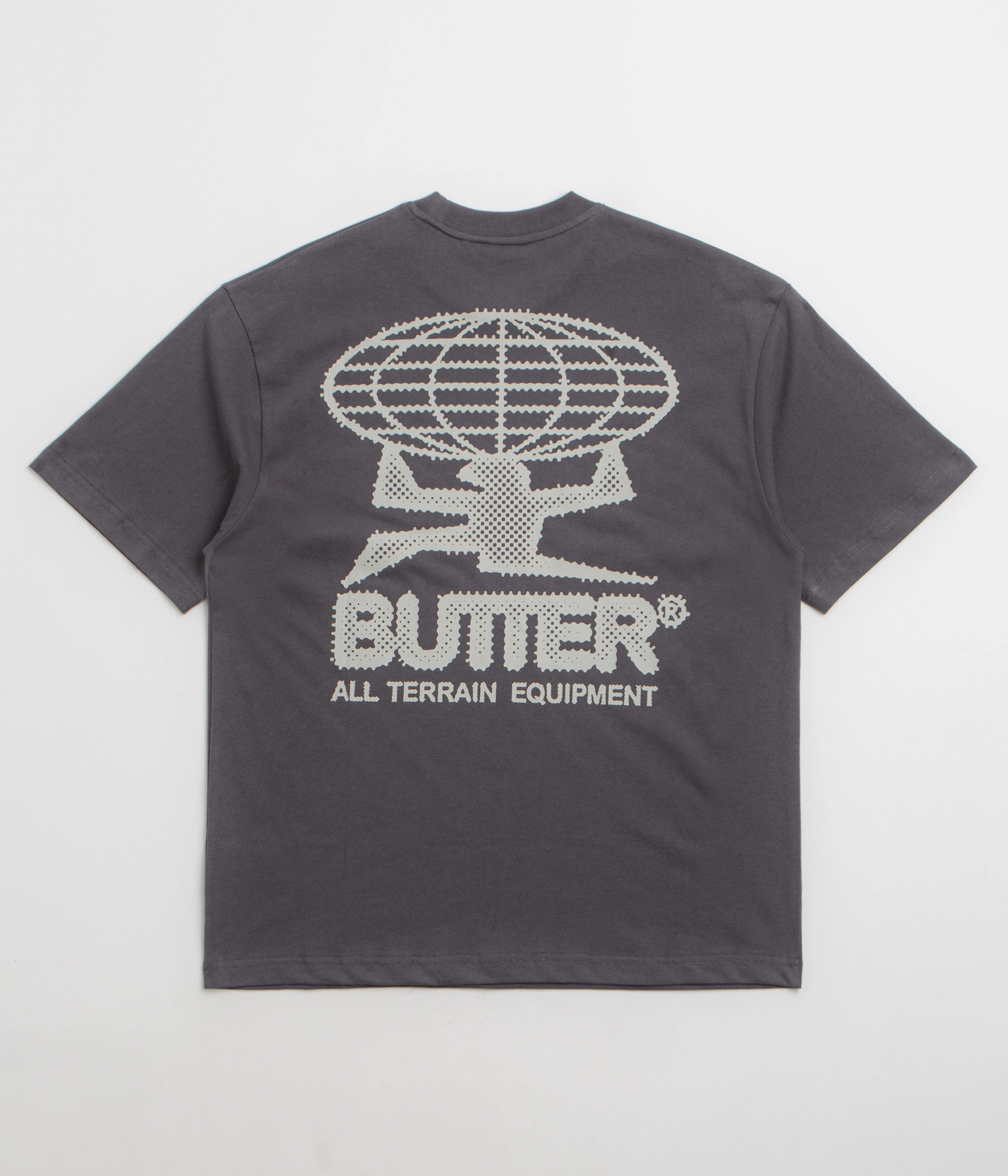 Butter Goods Terrain T-Shirt - Washed Black Personalized