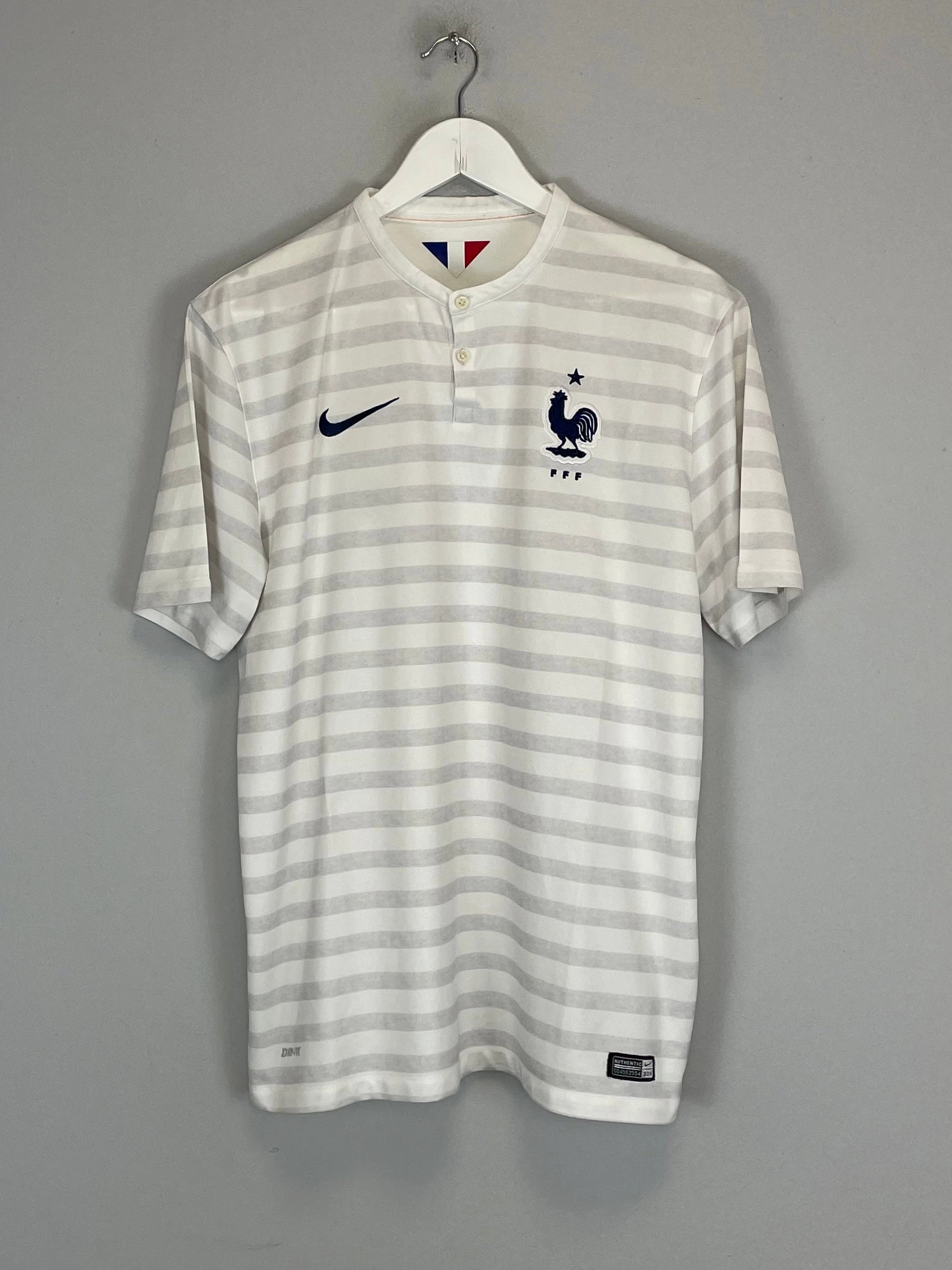 Seamless Stitching Design Seamless Knitting 2014/15 FRANCE AWAY SHIRT (L) NIKE