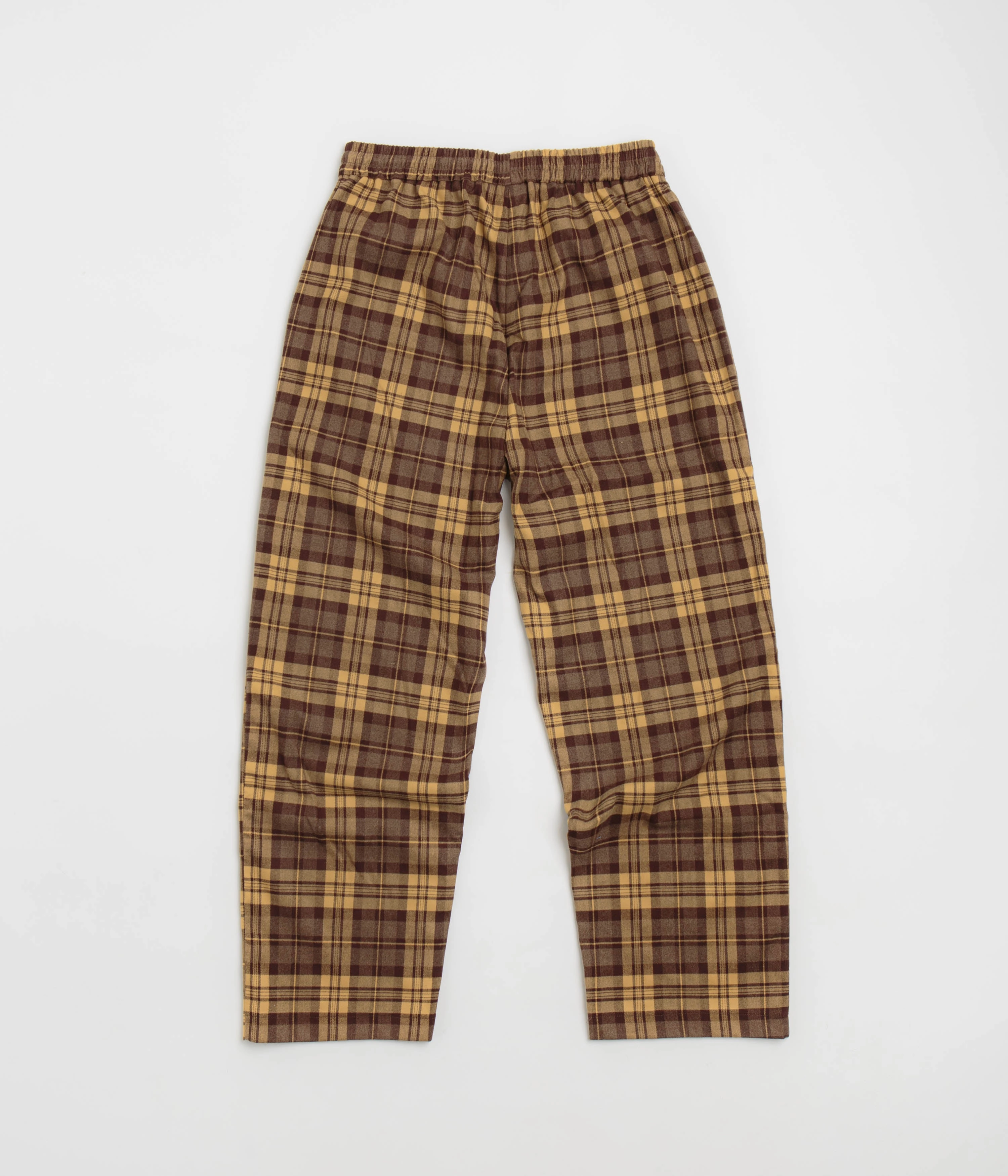 Helas Flaner Pants - Brown Basic Style Skinny Fit
