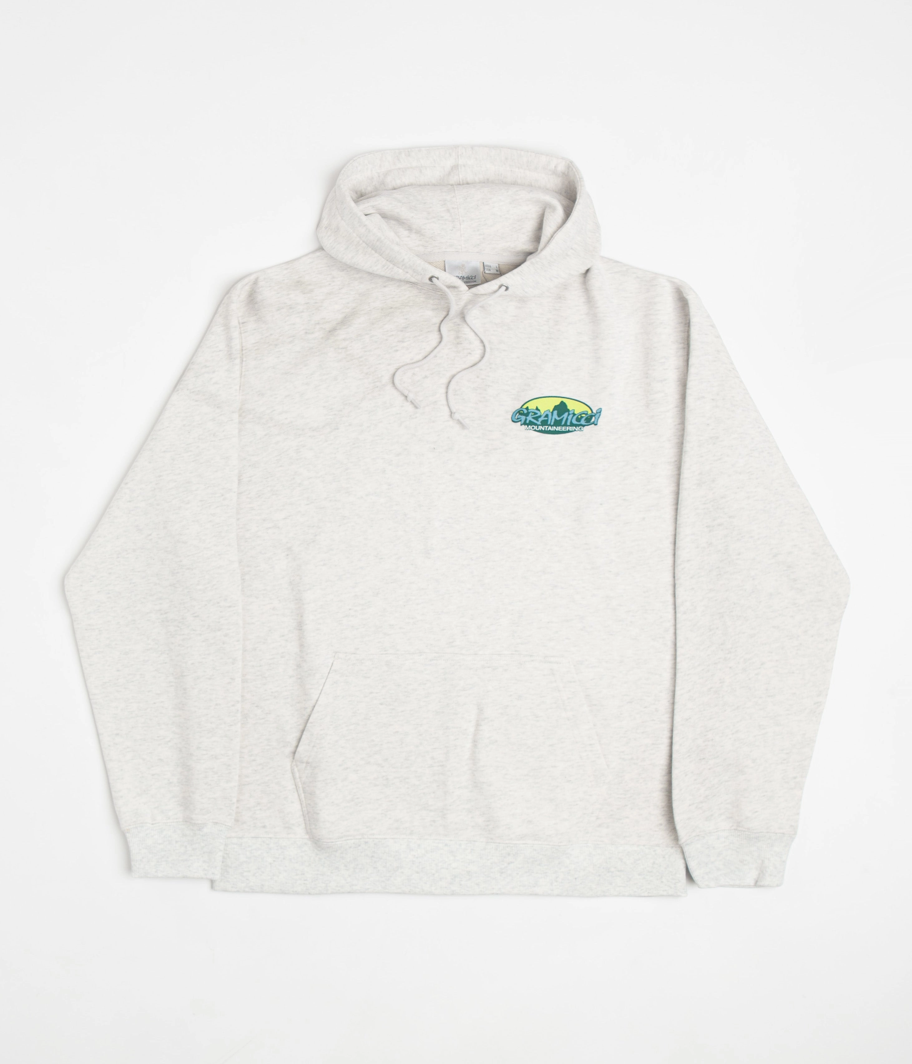 Gramicci Summit Hoodie - Ash Heather Sun wear Ethical Manufacturing