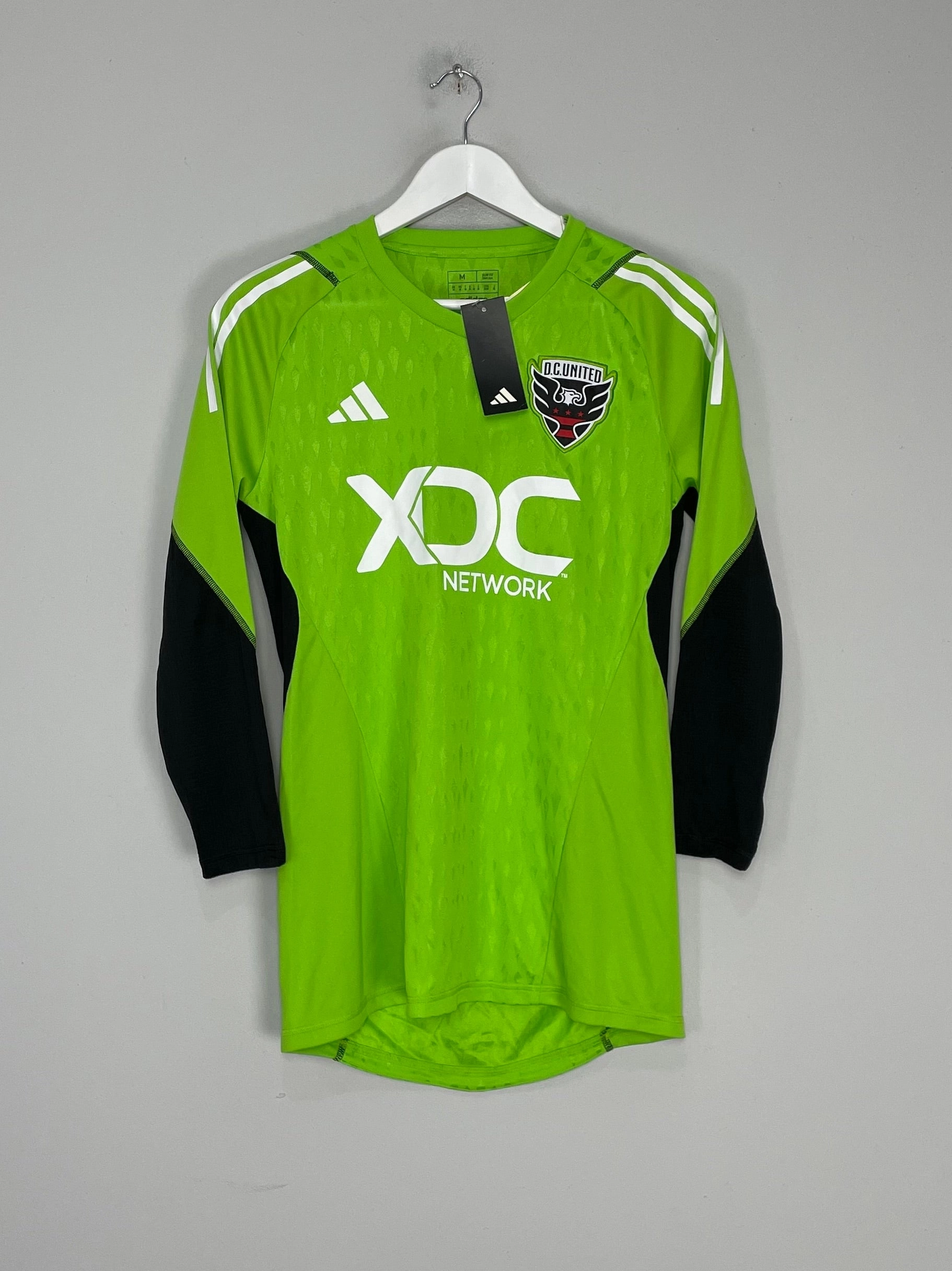2022/23 DC UNITED *BNWT* GK SHIRT (M) ADIDAS Four Way Stretch Material Double Stitched Edges
