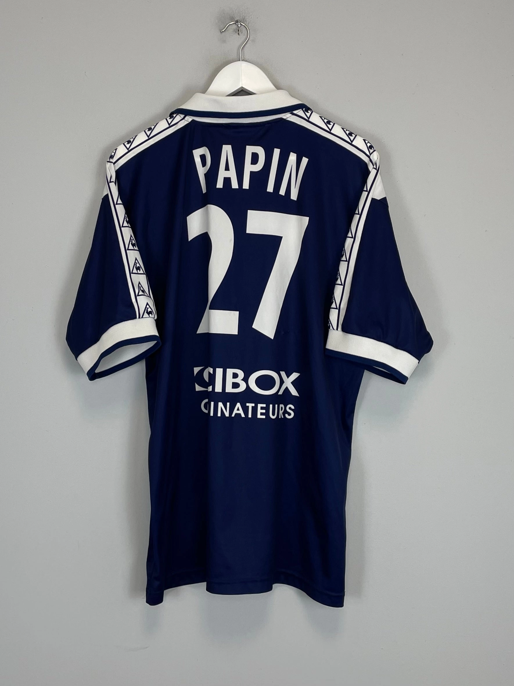 1997/99 BORDEAUX PAPIN #27 HOME SHIRT (XL) LE COQ Silky Smooth
