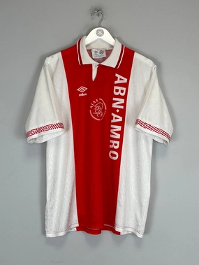 1991/93 AJAX HOME SHIRT (XL) UMBRO Friction Free Ultimate Performance