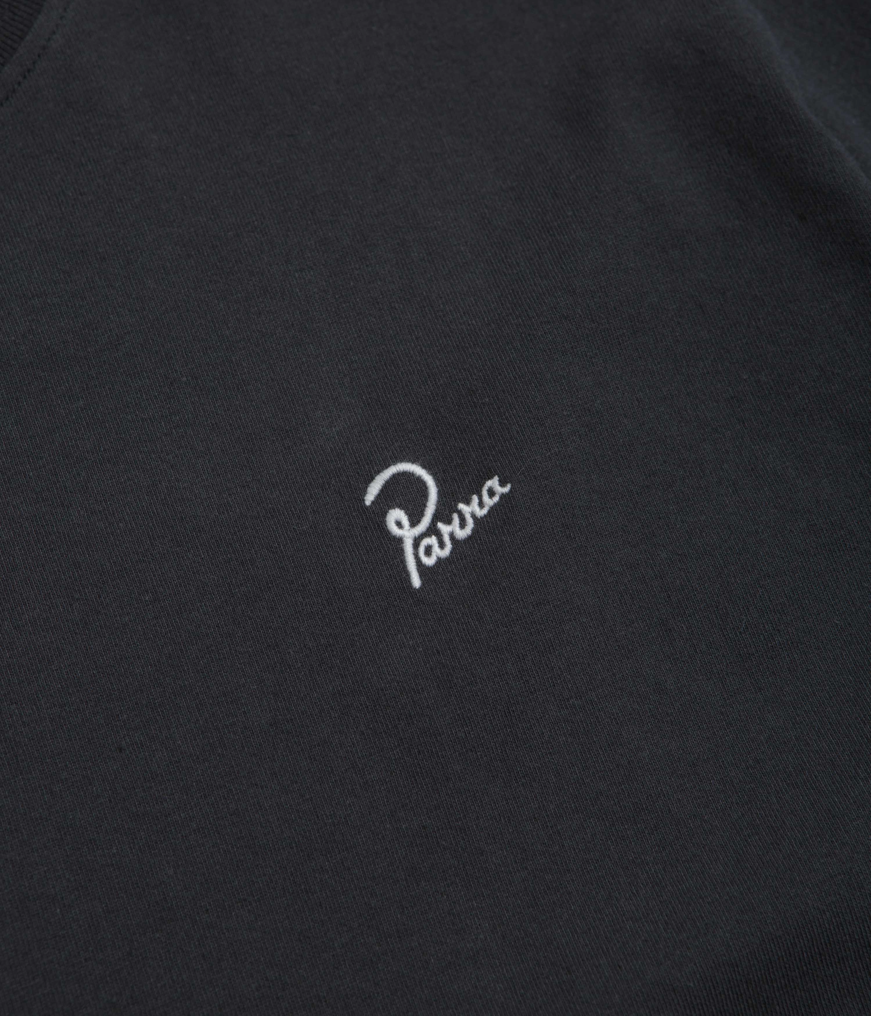 Light and Fresh Glossy Look by Parra Signature T-Shirt - Dark Navy