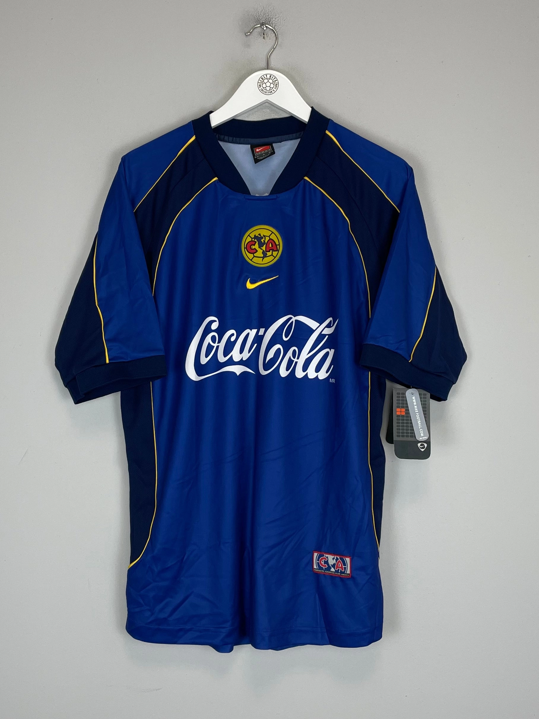2001/02 CLUB AMERICA *BNWT* AWAY SHIRT (L) NIKE Relaxed Fit Technology