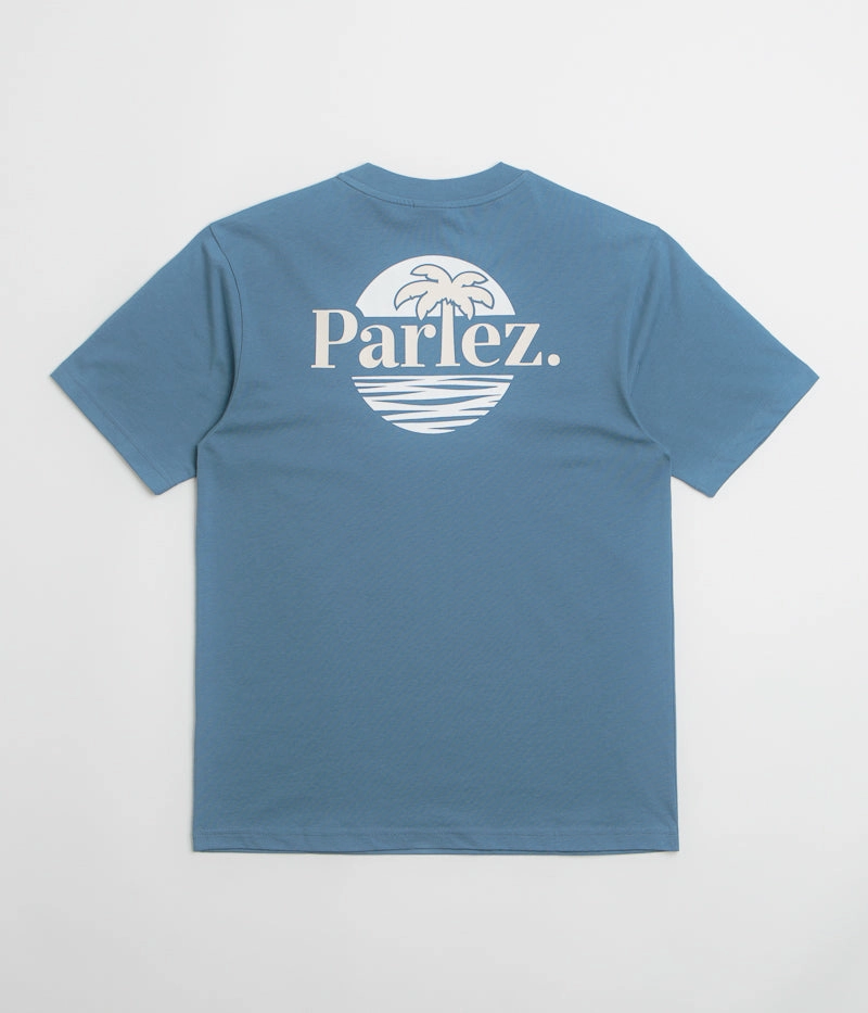 Comfortable And Trendy Parlez Boca T-Shirt - China Blue