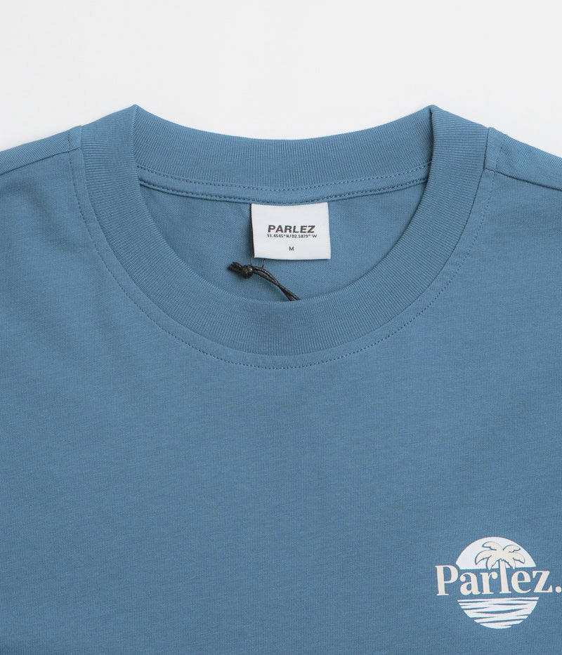 Parlez Boca T-Shirt - China Blue QuickDry Outdoor Light