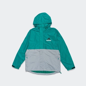 EQT Windbreaker - EQT Green Transitional Daily Fit Recycled Polyester Blend