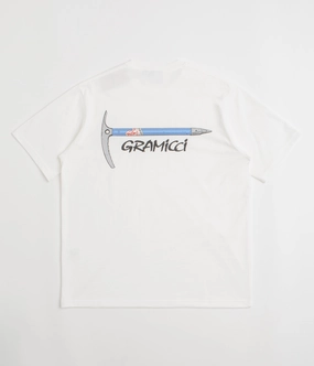 Gramicci Ice Axe T-Shirt - White Summer Fashion harmonious