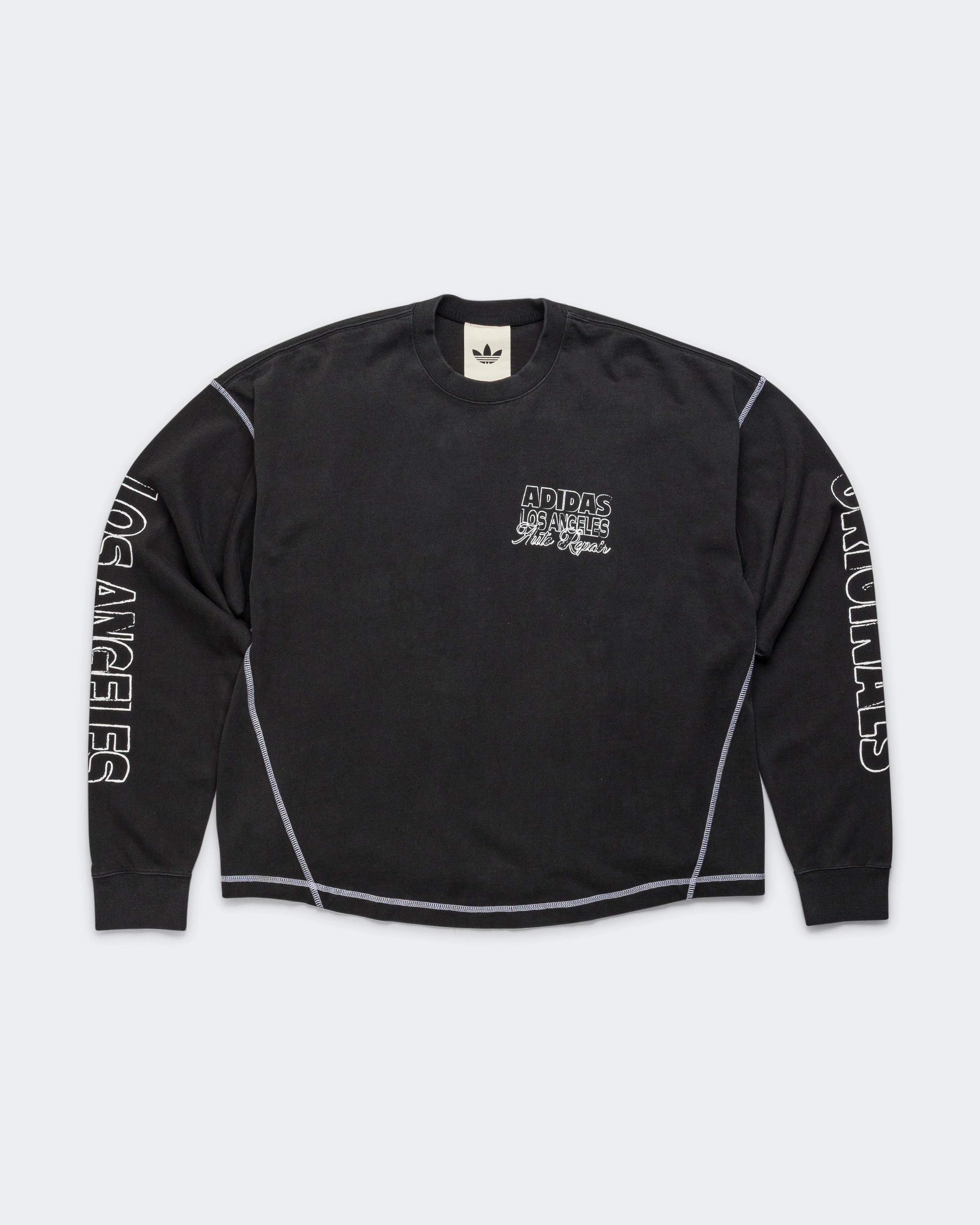 Bold and Comfortable Wilshere LS Tee - Black