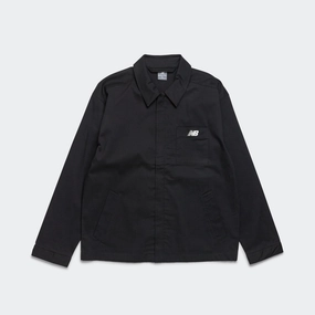 Coaches Twill Jacket - Black High Loft Insulation