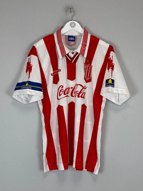 Non Restrictive Cuffing 1998/99 NECAXA HOME SHIRT (L) UMBRO