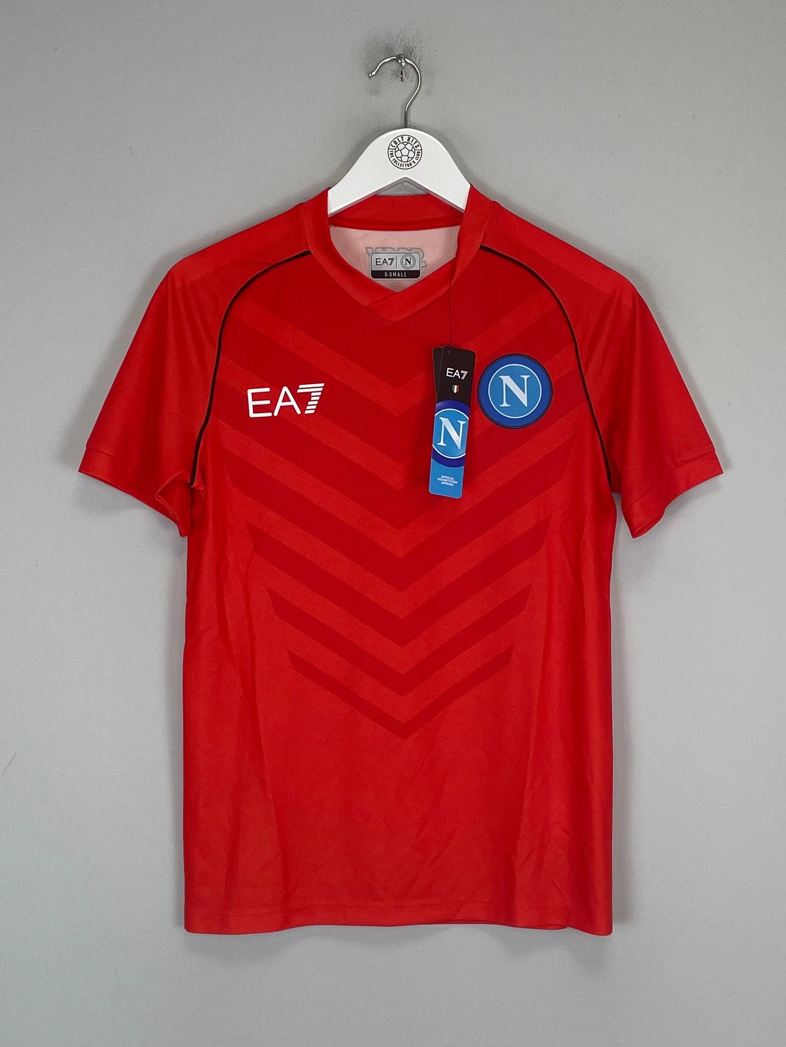2023/24 NAPOLI *BNWT* GK TRAINING SHIRT (XS) EA7 Non Restrictive Tailoring
