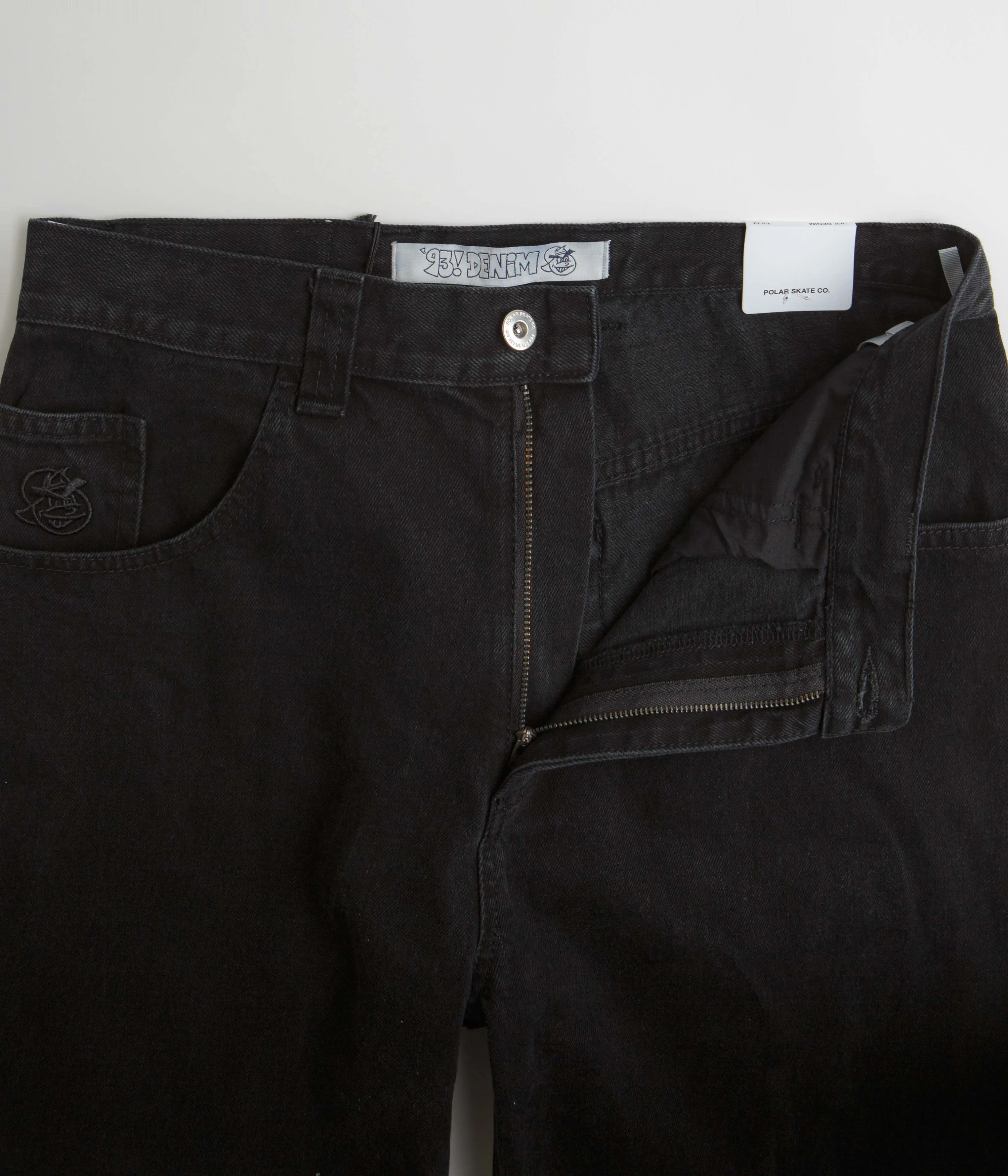 Pre Shrunk Material Polar 93 Jeans - Pitch Black