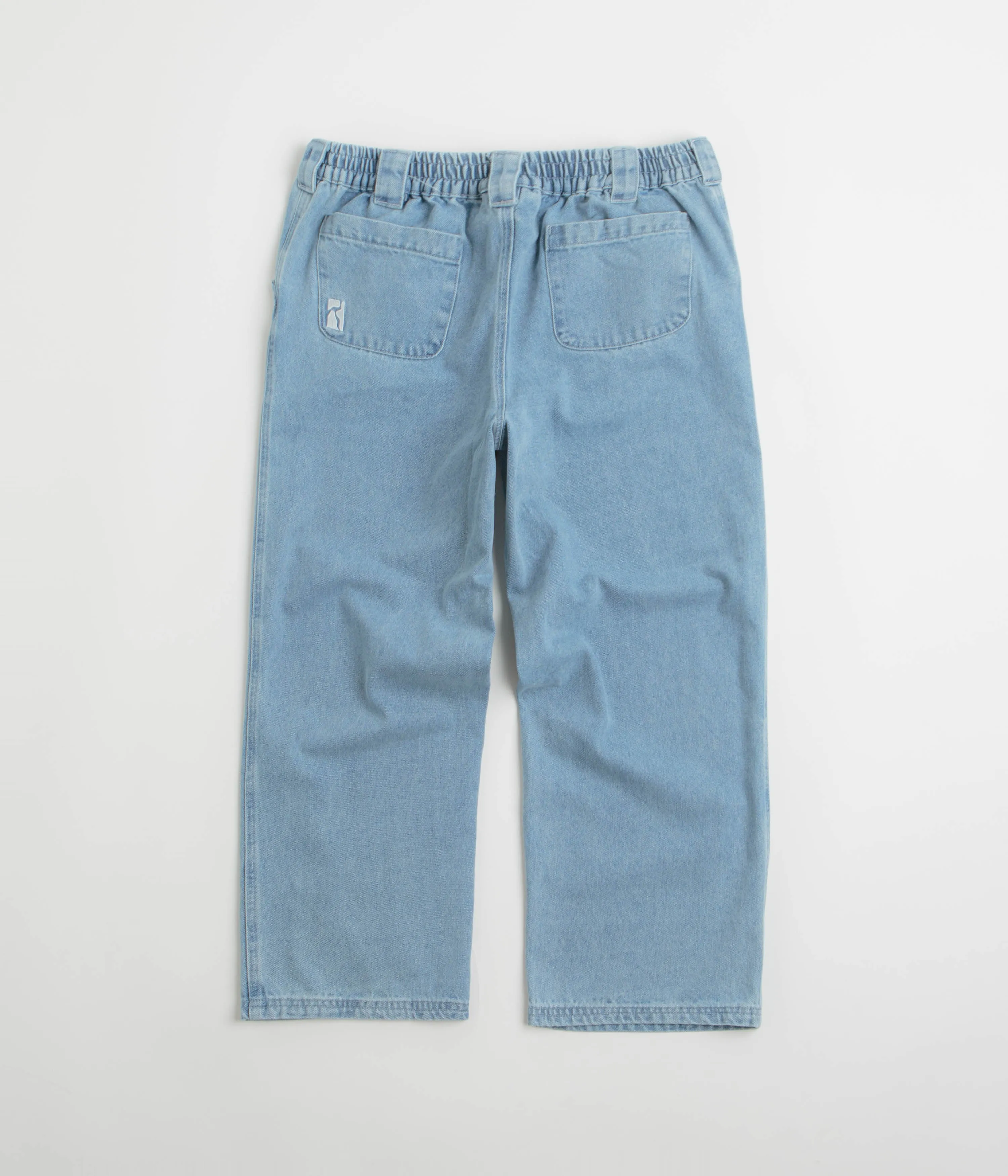 Poetic Collective Poet Denim Pants - Light Blue Vintage Lover Smooth Bold