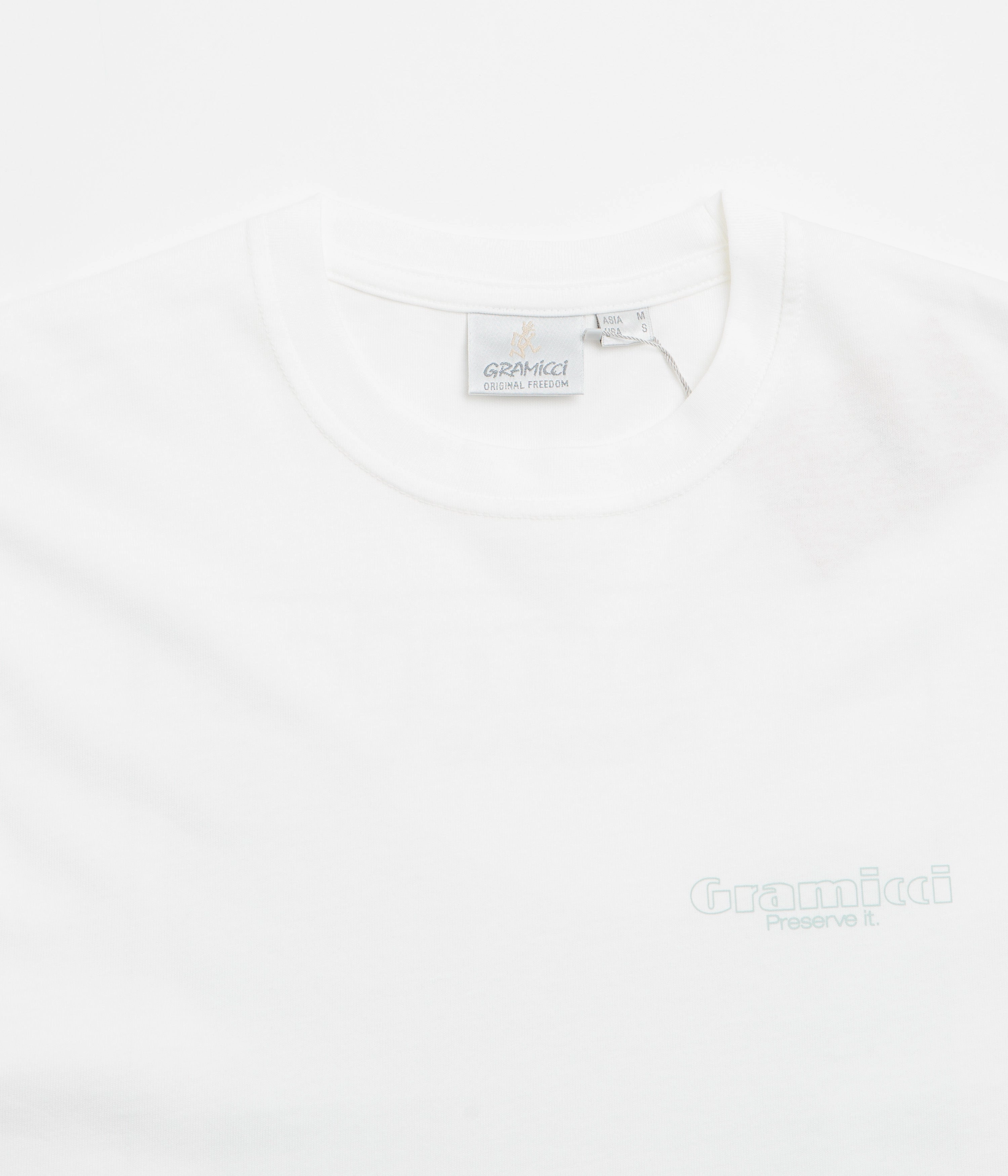 Gramicci Trouttail T-Shirt - White Summer Ready NonIrritatingTags