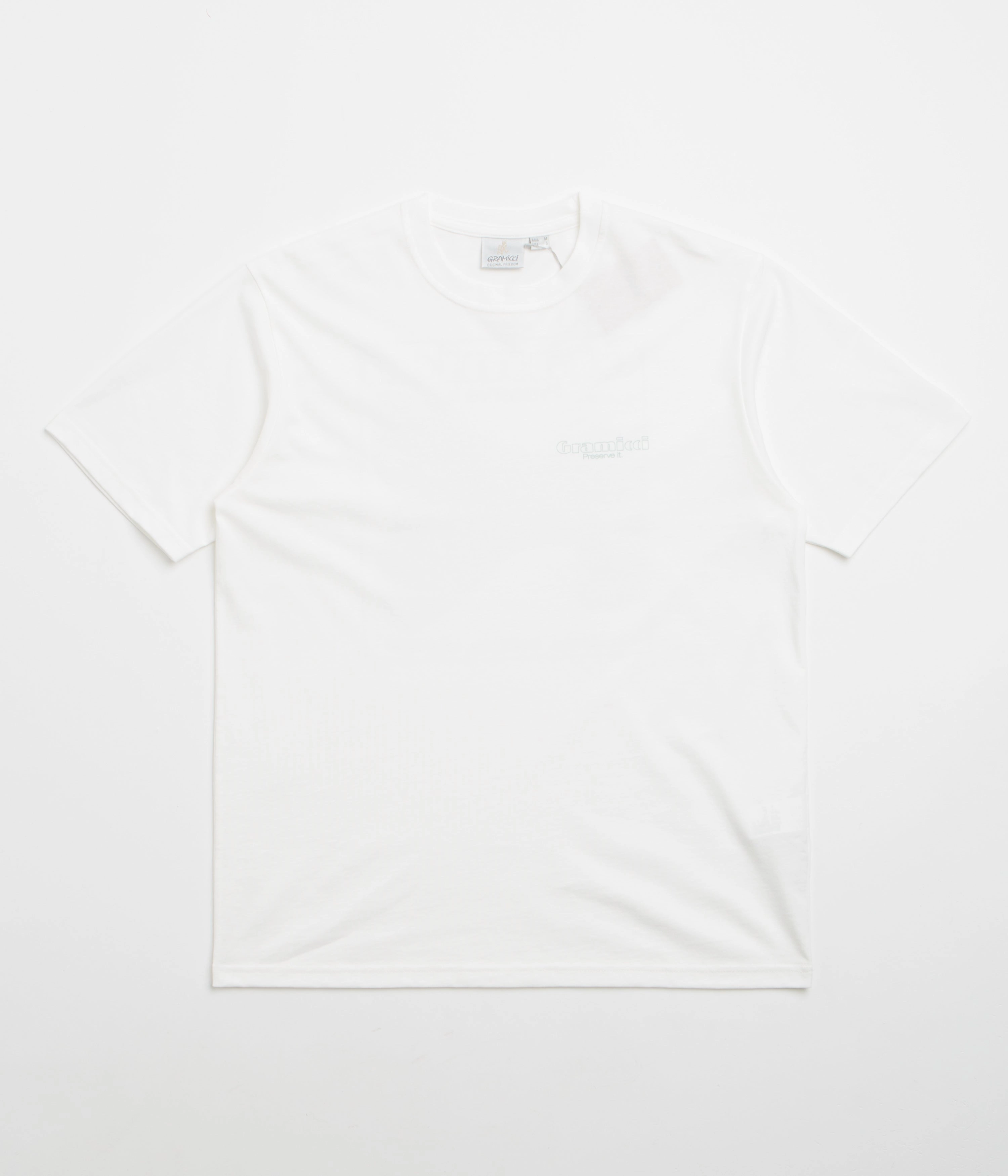 Gramicci Trouttail T-Shirt - White Stylish piece