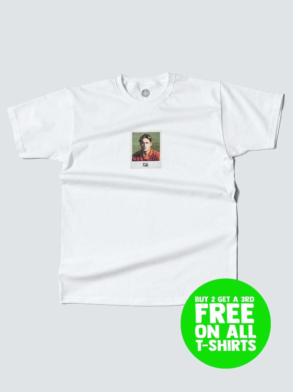 ROMA TOTTI POLAROID TEE Set In Sleeve