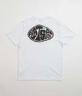 Breathable Material flatspot Hole T-Shirt - White