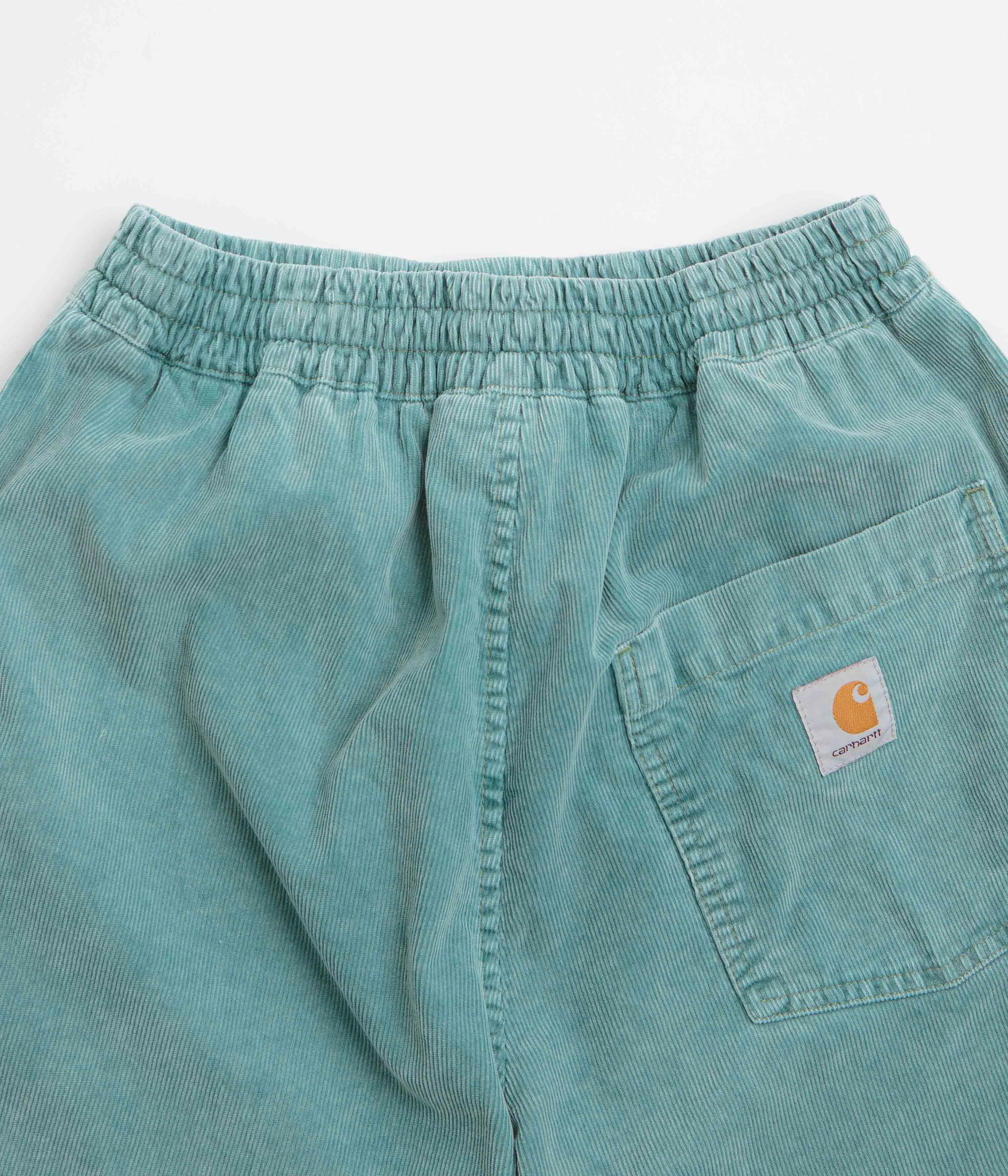 Carhartt Reynold Shorts - Silver Pine Chafe Free Edging Flexible Hemline