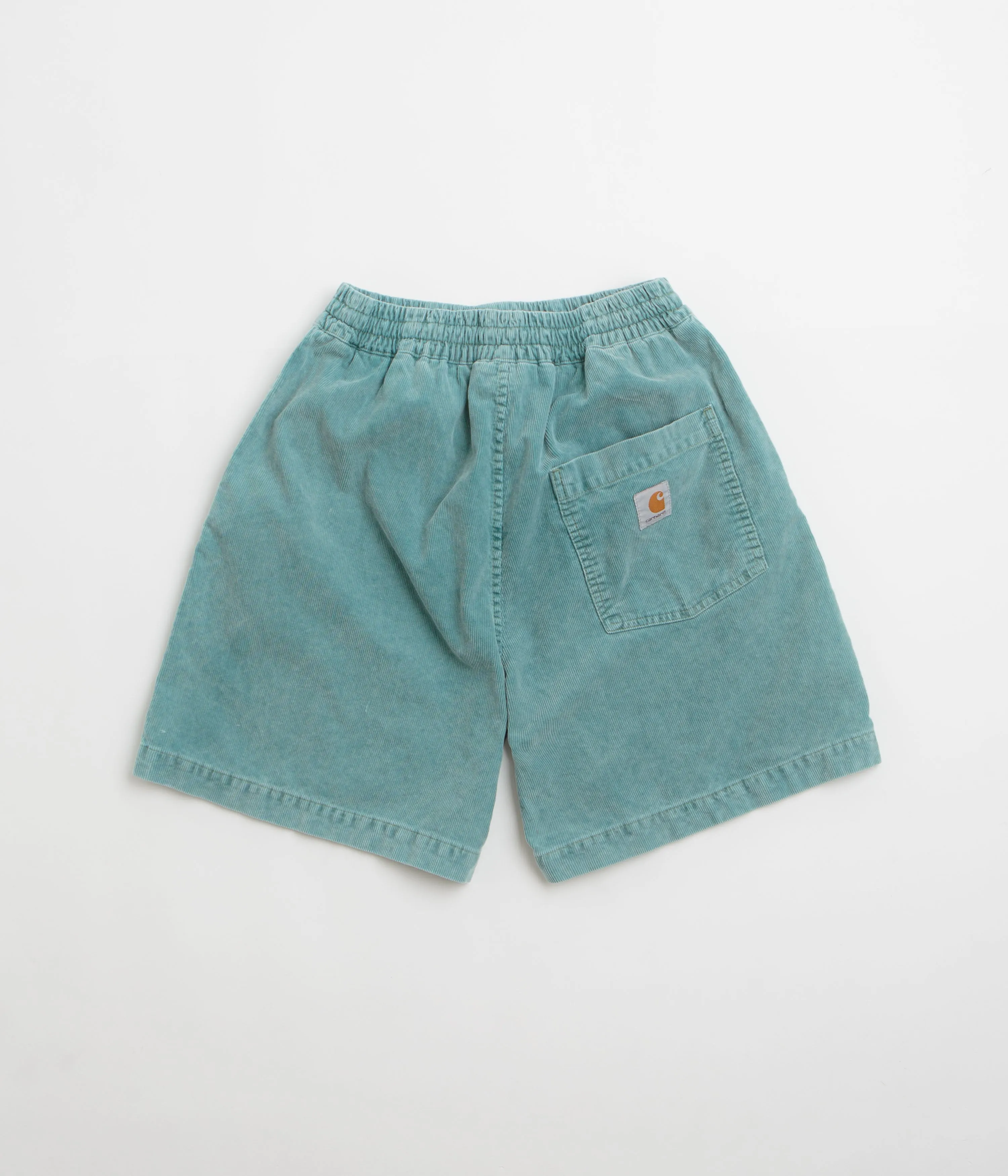 Carhartt Reynold Shorts - Silver Pine Non Restrictive Movement Ombre effect