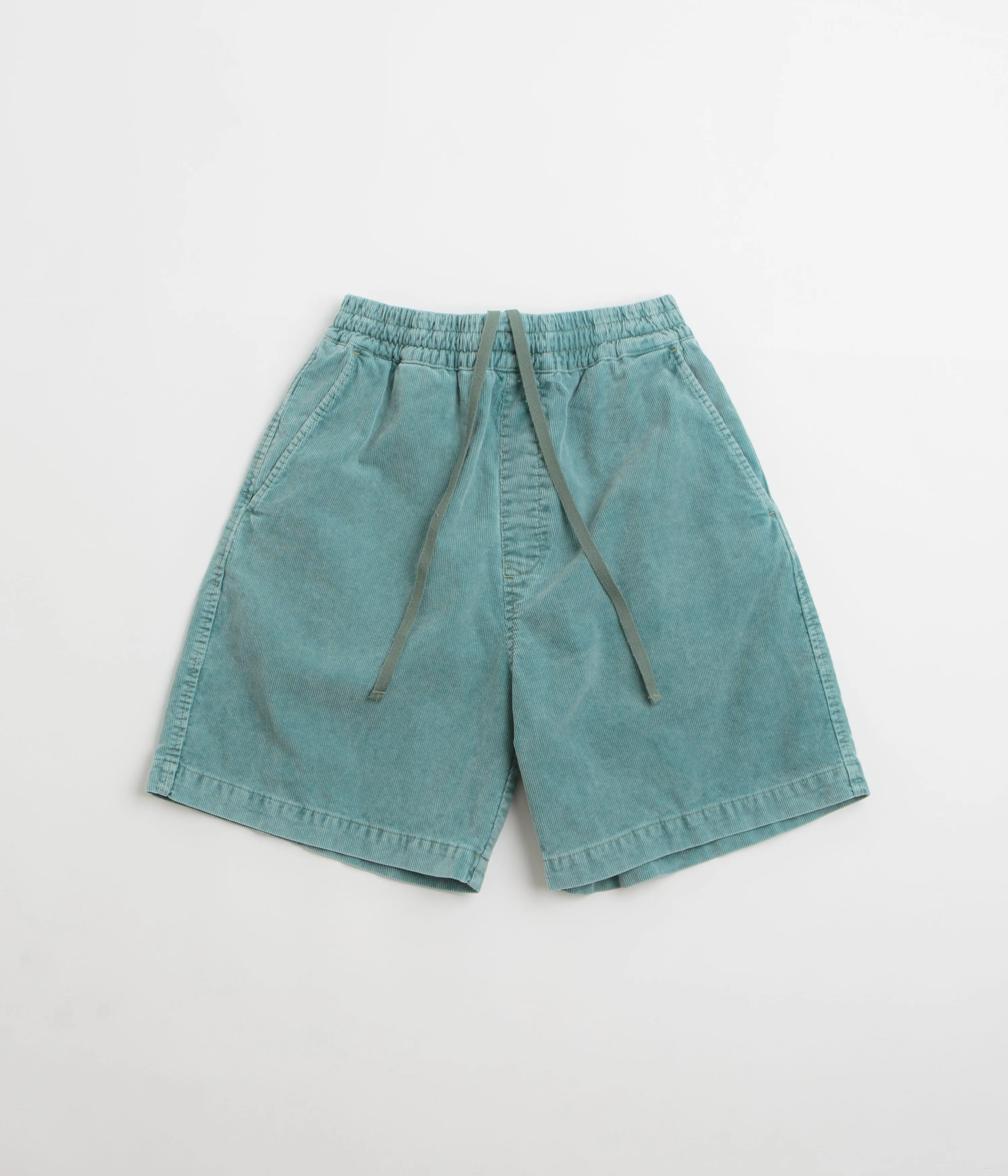 Clean Fabric Carhartt Reynold Shorts - Silver Pine
