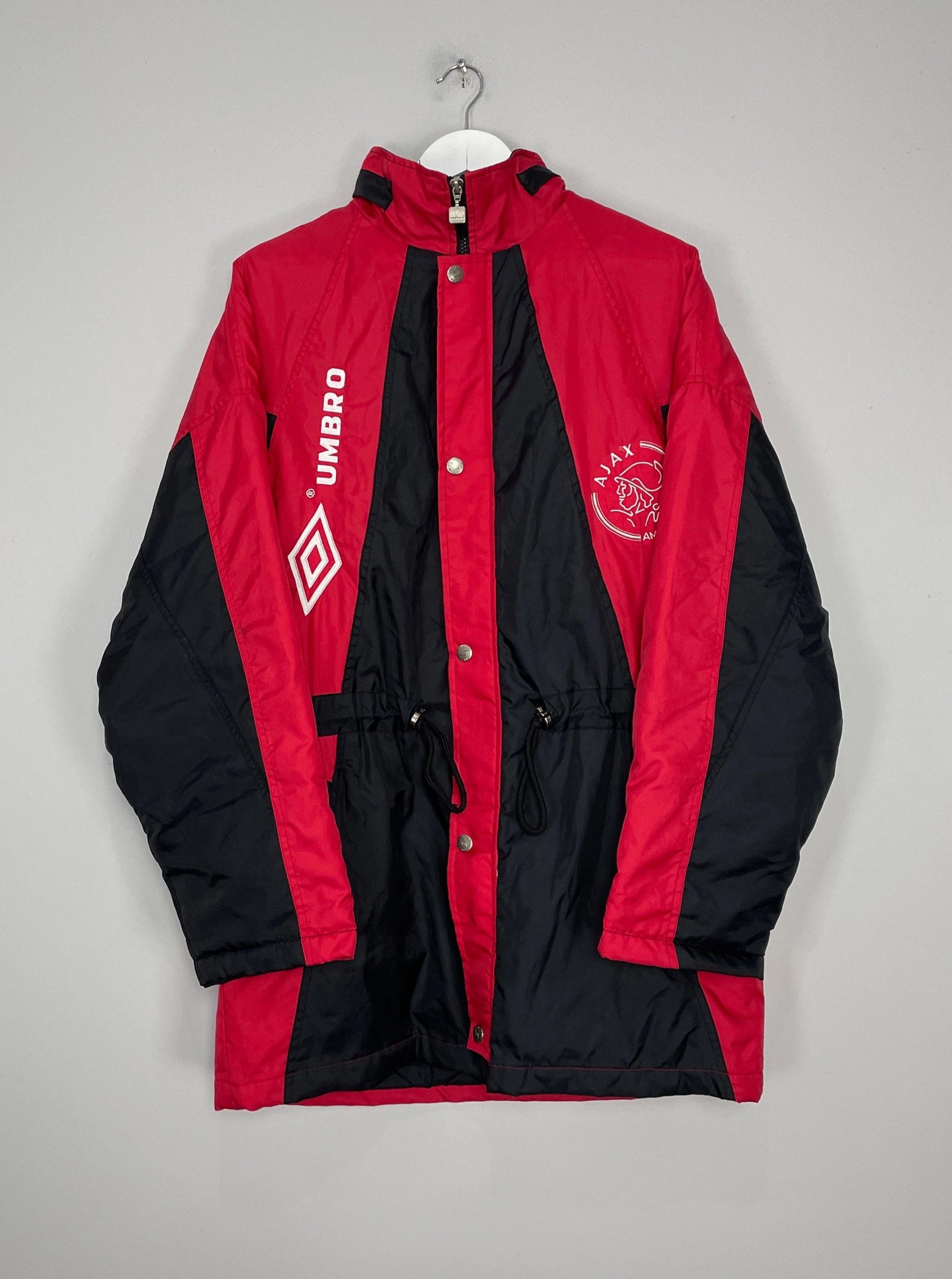 1994/95 AJAX BENCH COAT (M) UMBRO patch venue