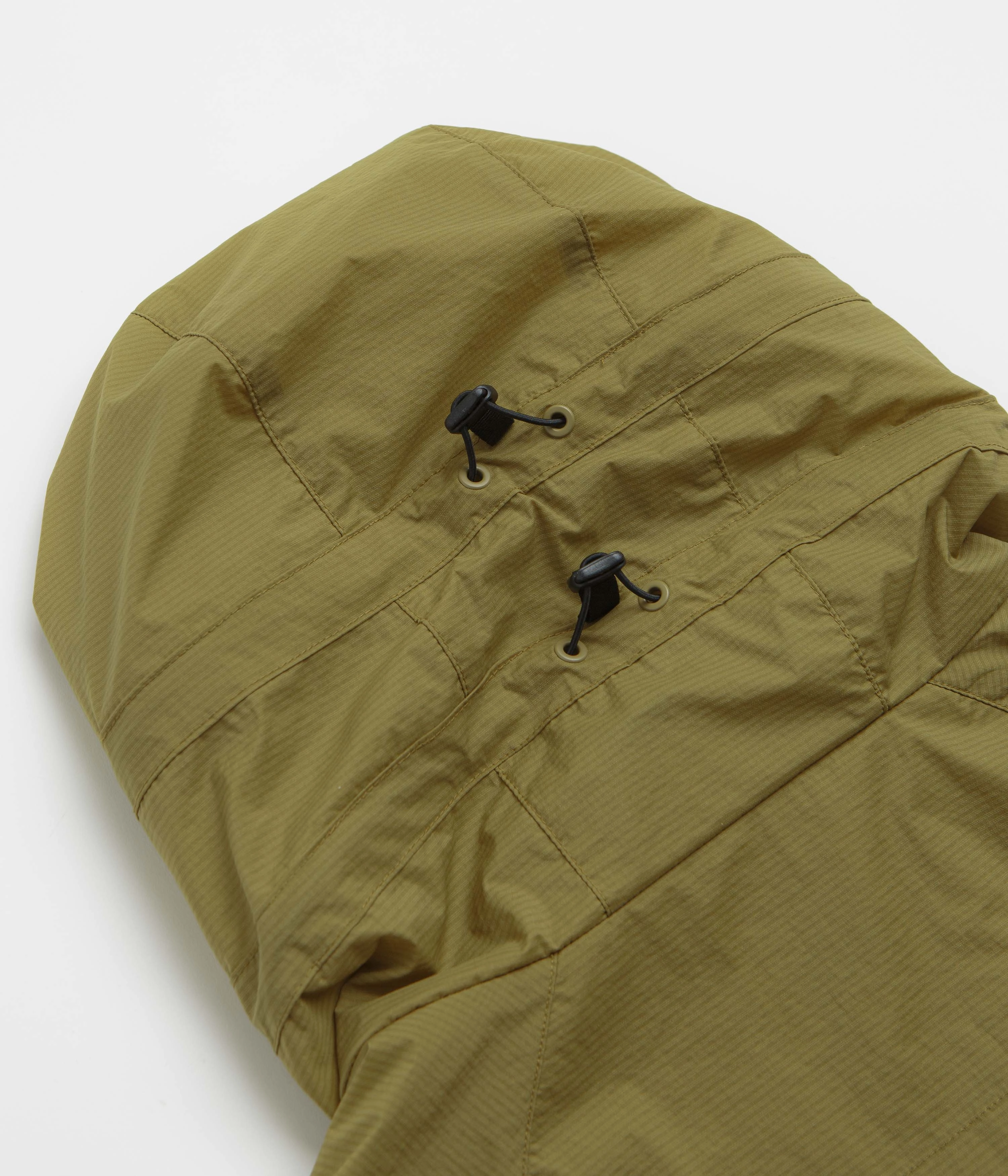 Organza details Cayl Packable Stretch Hoodie - Dark Moss