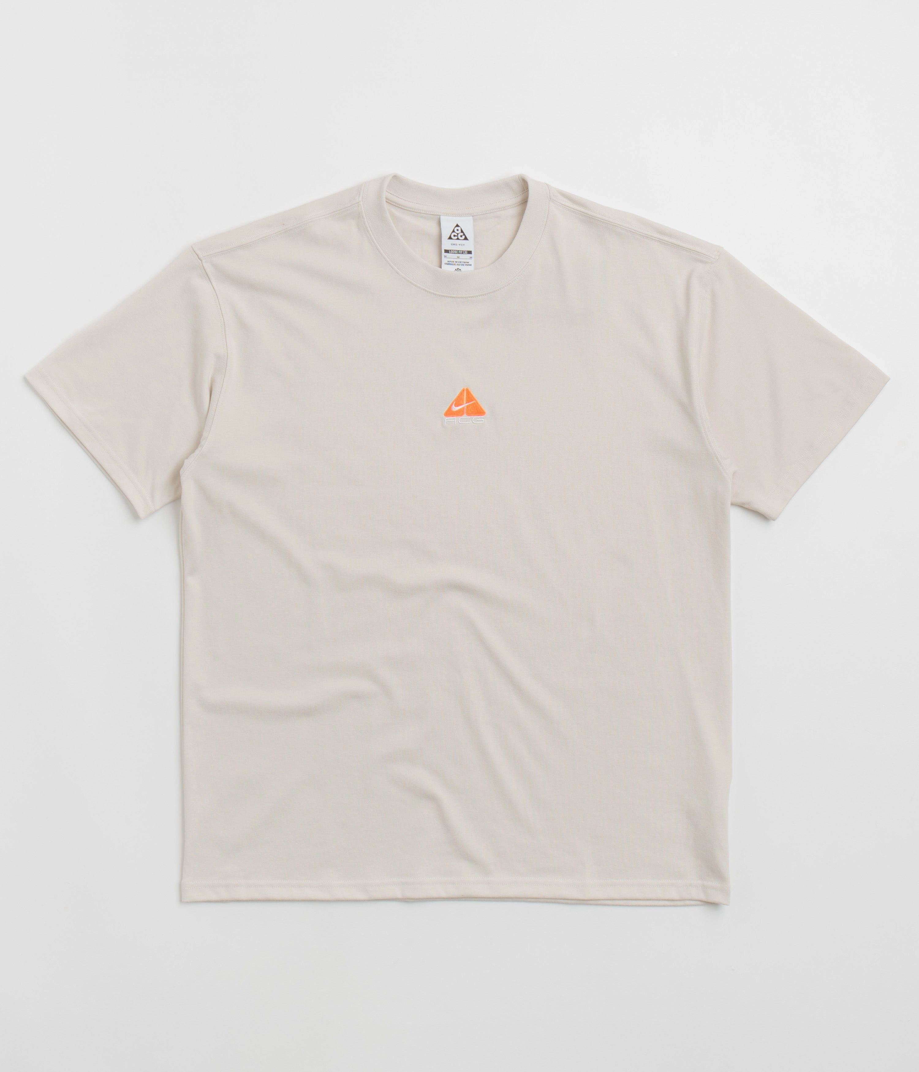 Scoop neck femininity Nike ACG Lungs T-Shirt - Light Orewood Brown