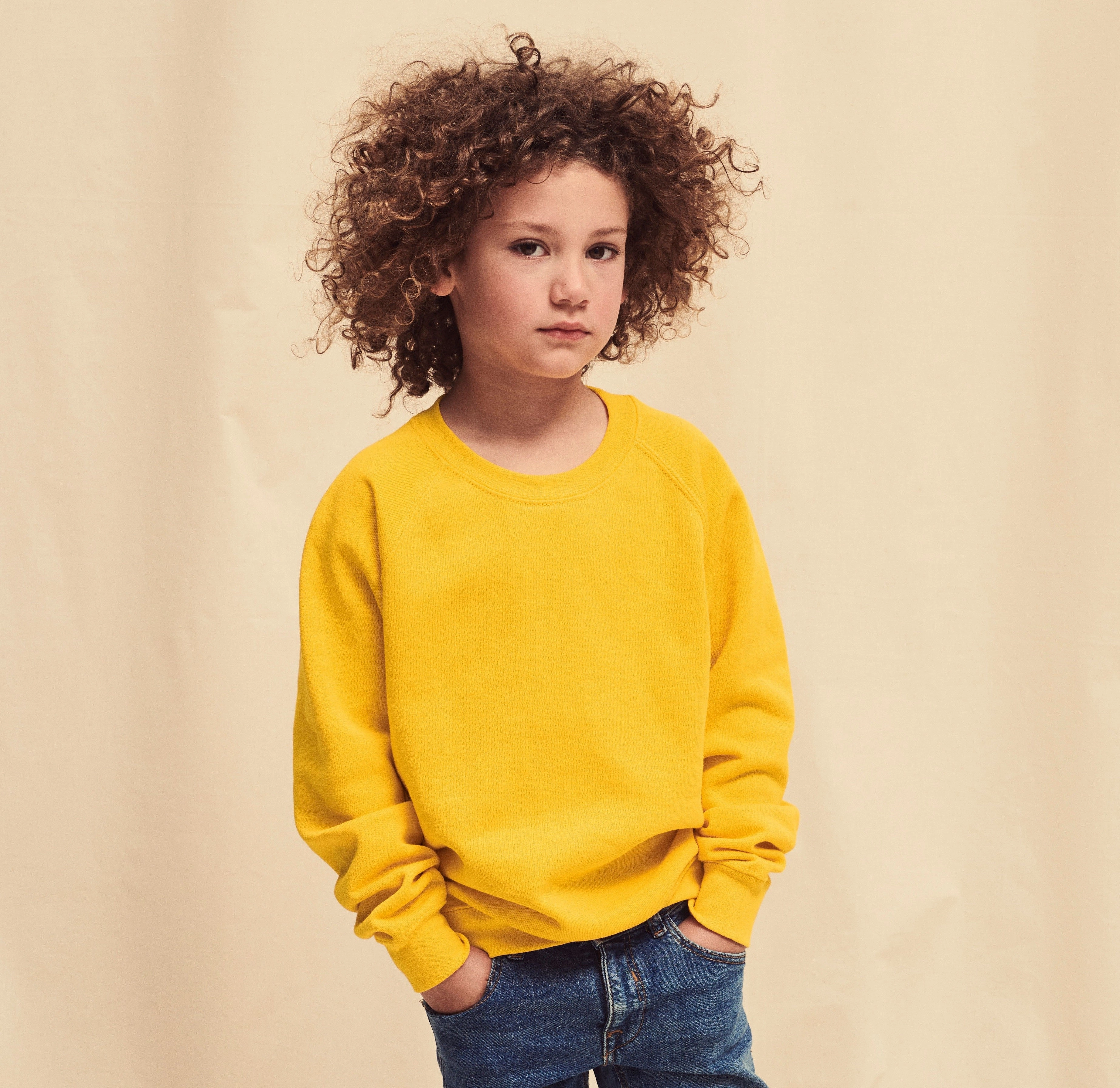 Kids Raglan Sweatshirt | BLACK Outdoor Chic