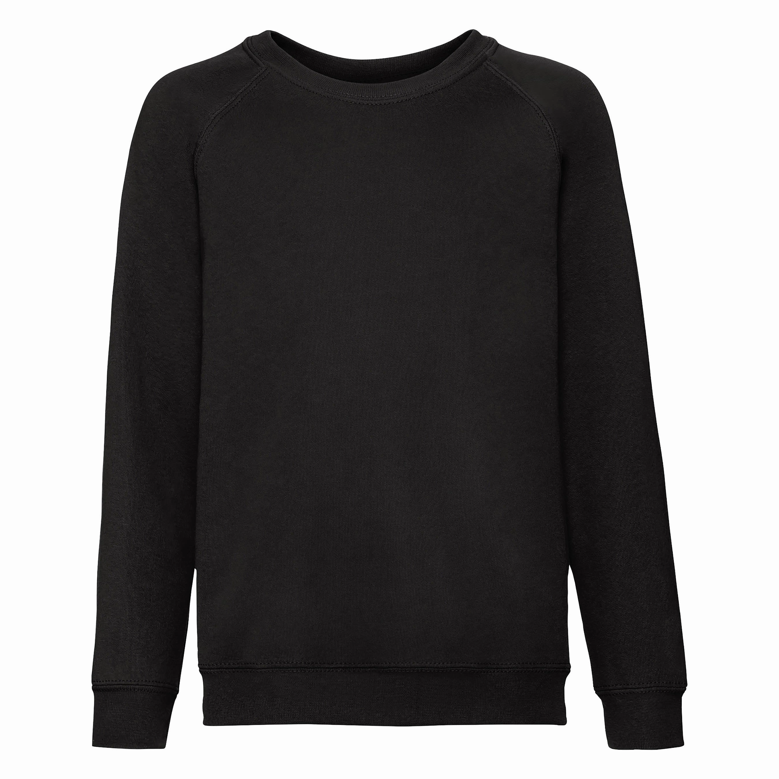 Soft Layer Tall Kids Raglan Sweatshirt | BLACK