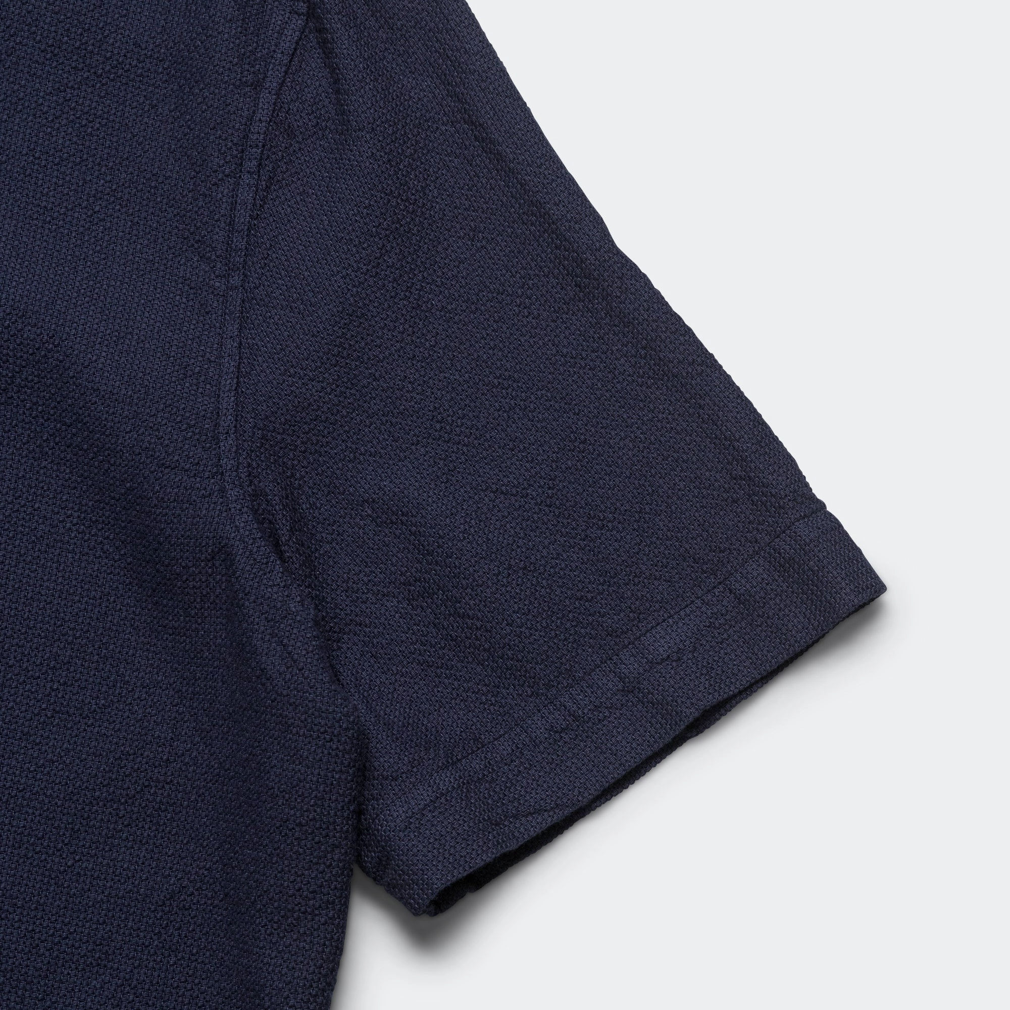 Gender Neutral Heritage SS Shirt - Navy