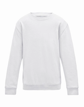 Gift worthy Urban Essential Kids AWDis Sweatshirt | ARCTIC WHITE