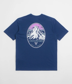 Patagonia Chouinard Crest Pocket Responsibili-Tee T-Shirt - Clement Blue Complementary Colors