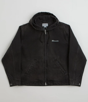 petite size thisisneverthat Washed Carpenter Jacket - Black