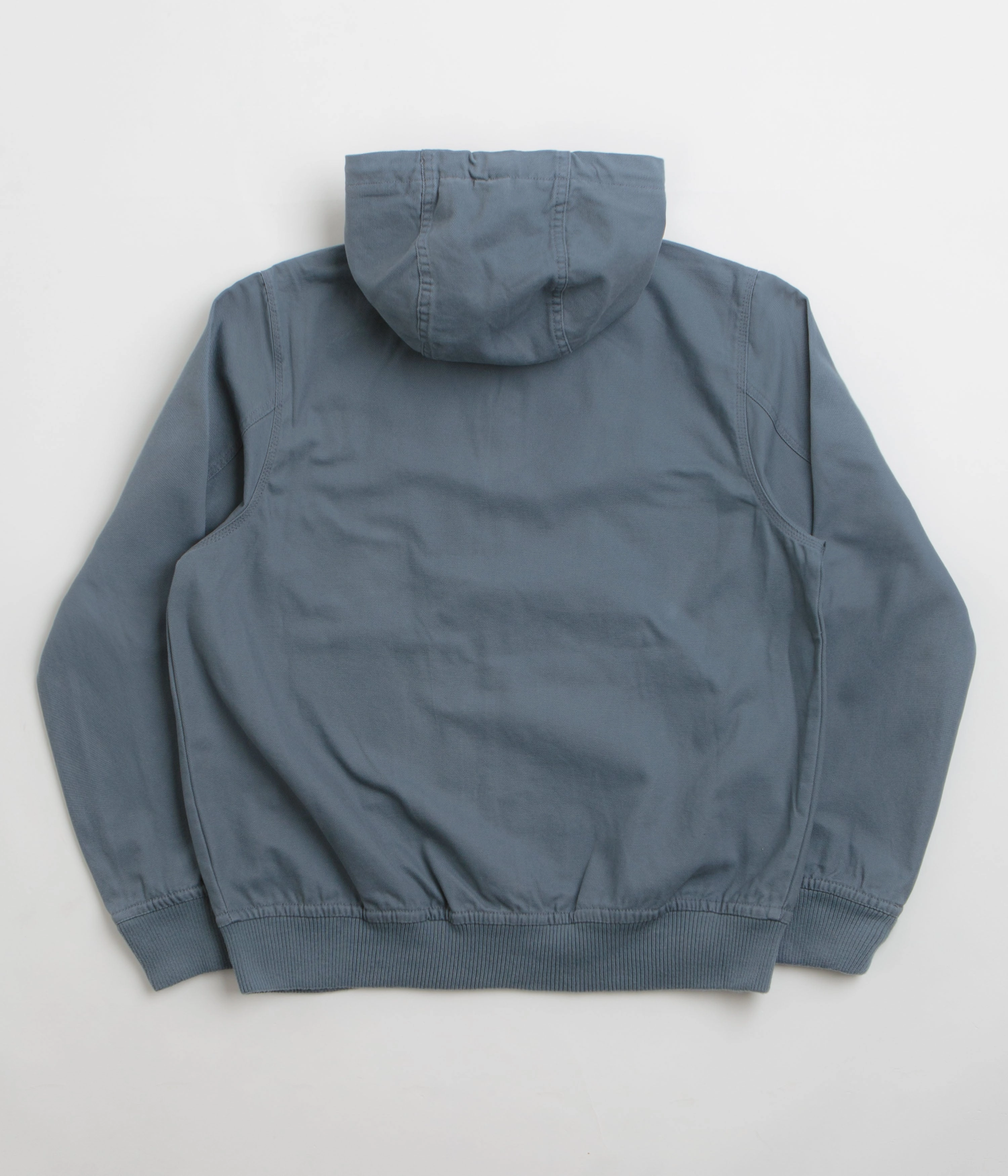 Dickies Duck Canvas Hooded Unlined Jacket - Stormy Weather Moisture Wicking Lining