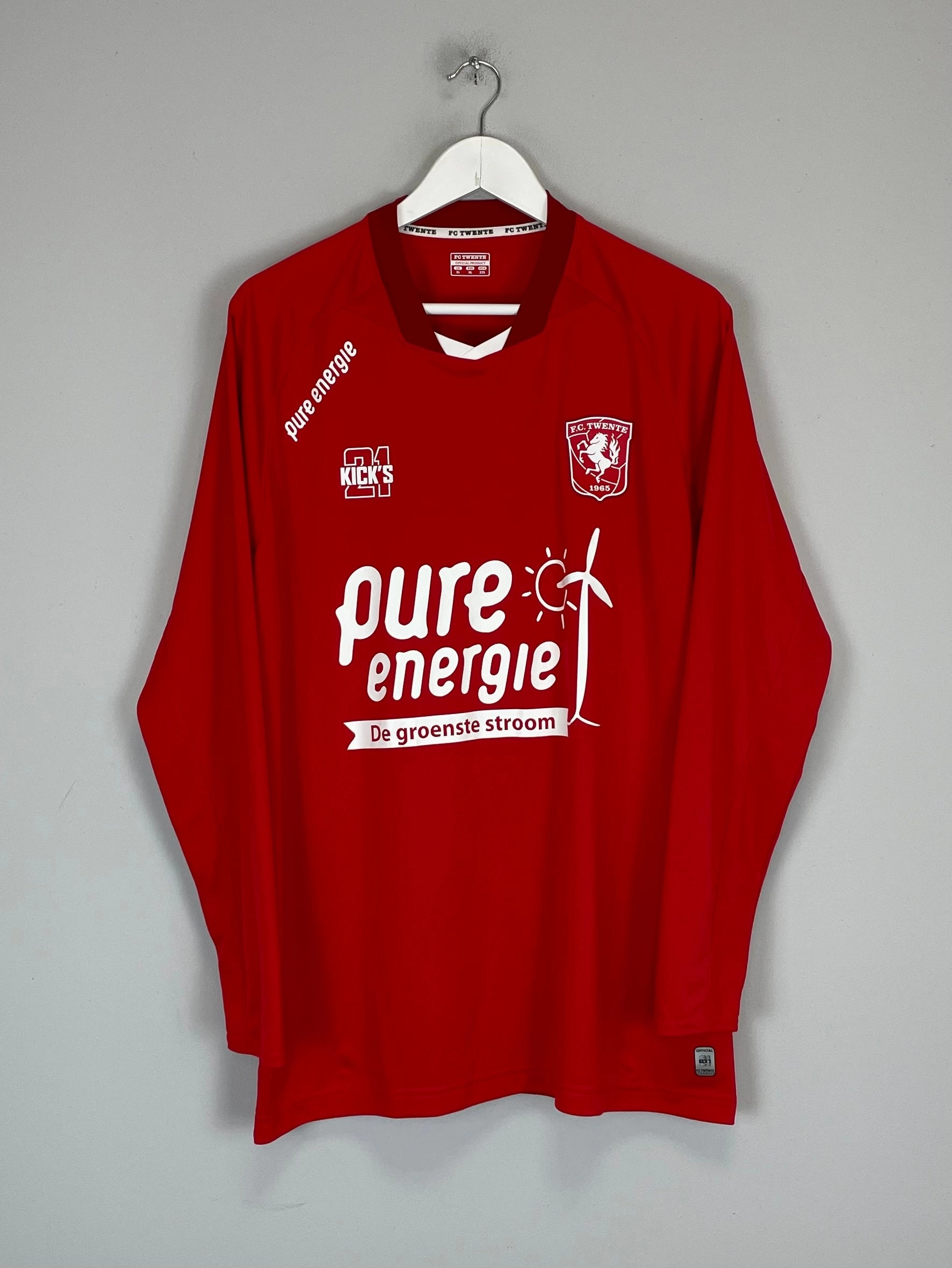 2019/20 FC TWENTE L/S HOME SHIRT (XL) 21KICKS Peak Comfort