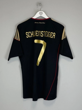 Bold Graphics Air Flow 2010/11 GERMANY SCHWEINSTEIGER #7 AWAY SHIRT (M) ADIDAS