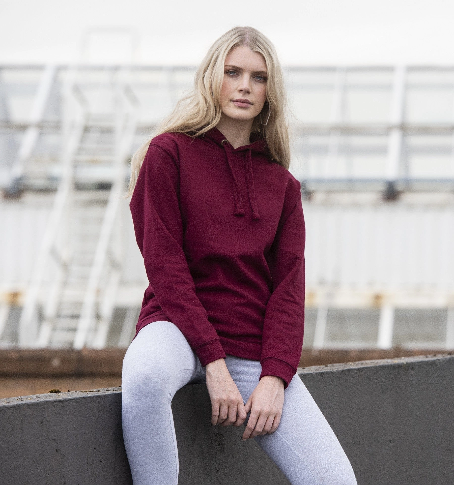 Epic Print Hoodie | ARCTIC WHITE Fleece Lined